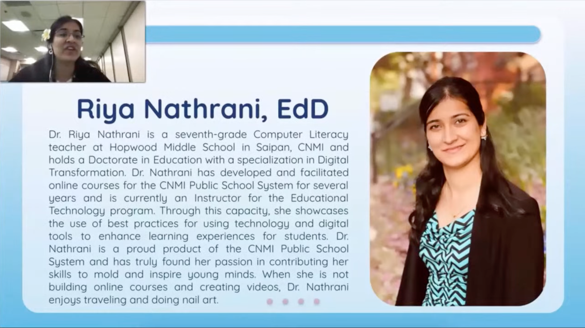 Dr. Riya Nathrani