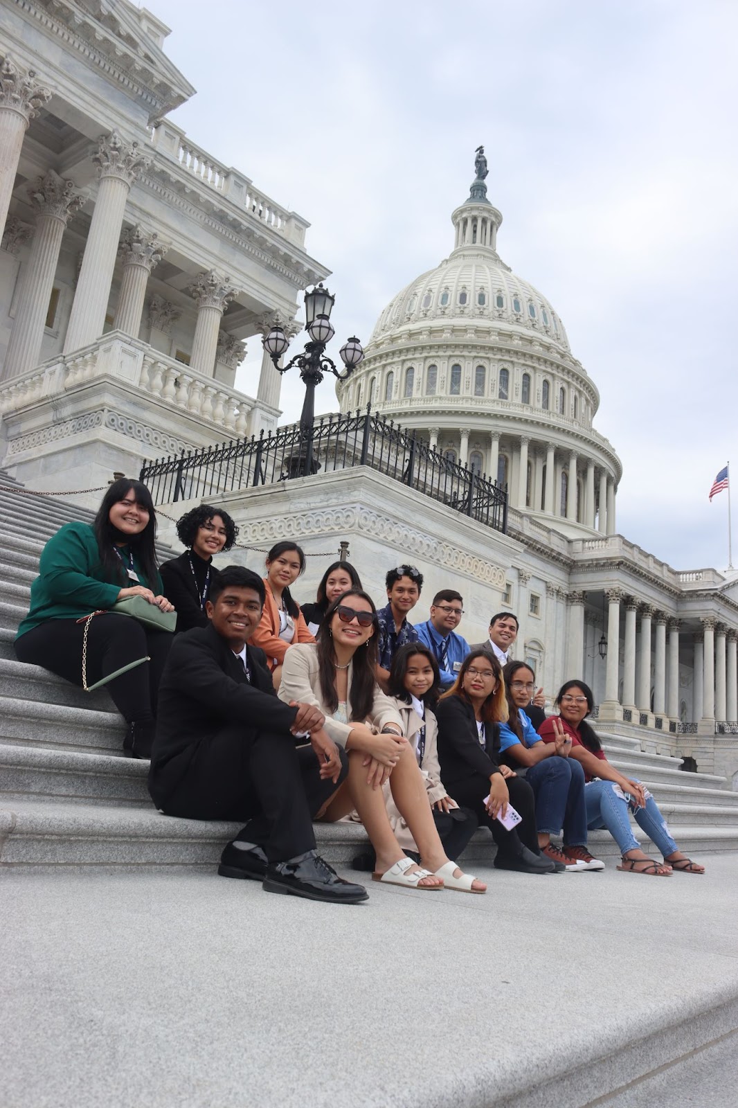 CNMI Close-Up students visit the U.S. Capitol in Washington, D.C.