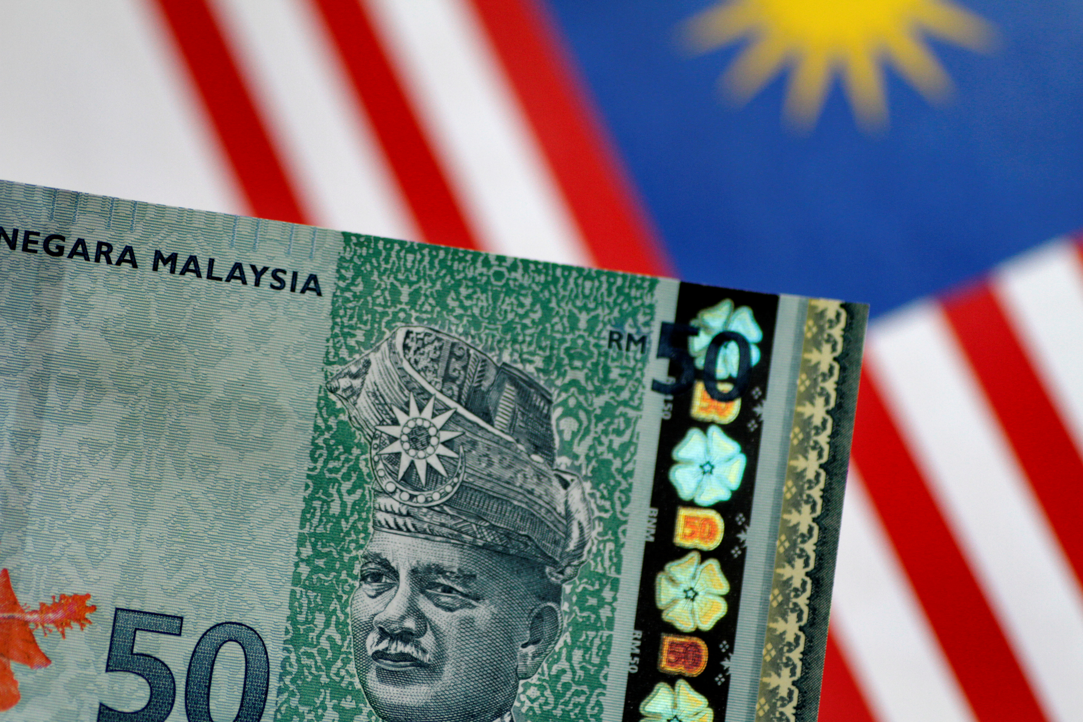 A Malaysian Ringgit note is seen in this illustration photo, June 1, 2017.