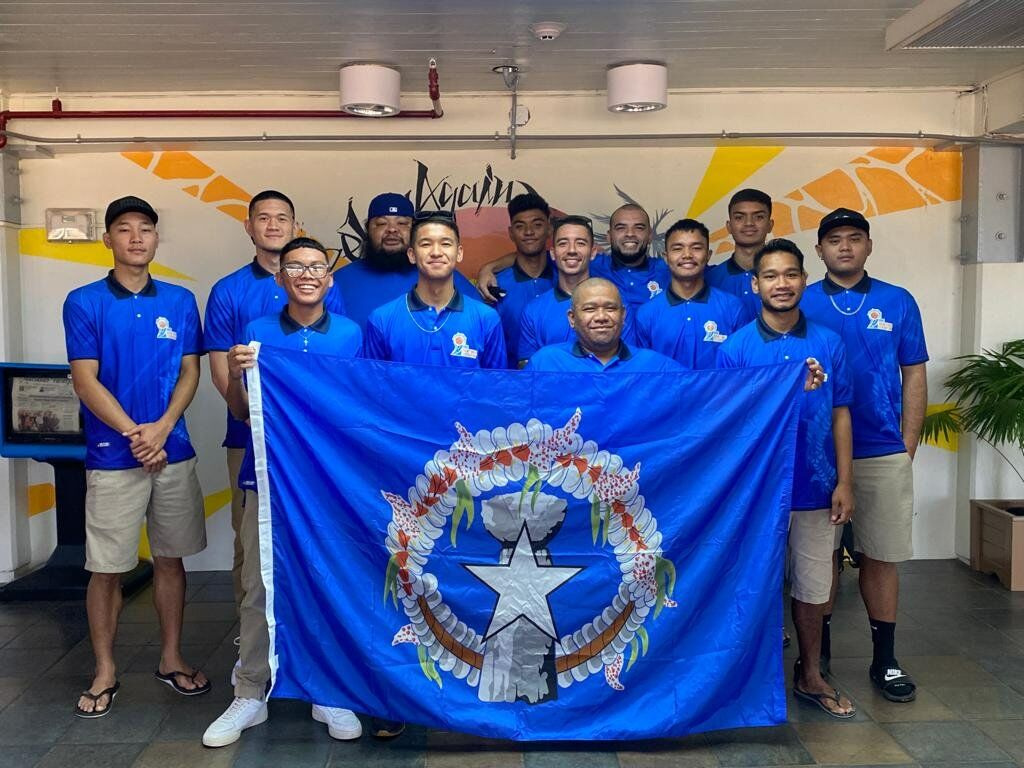 The NMI Men's Basketball Team