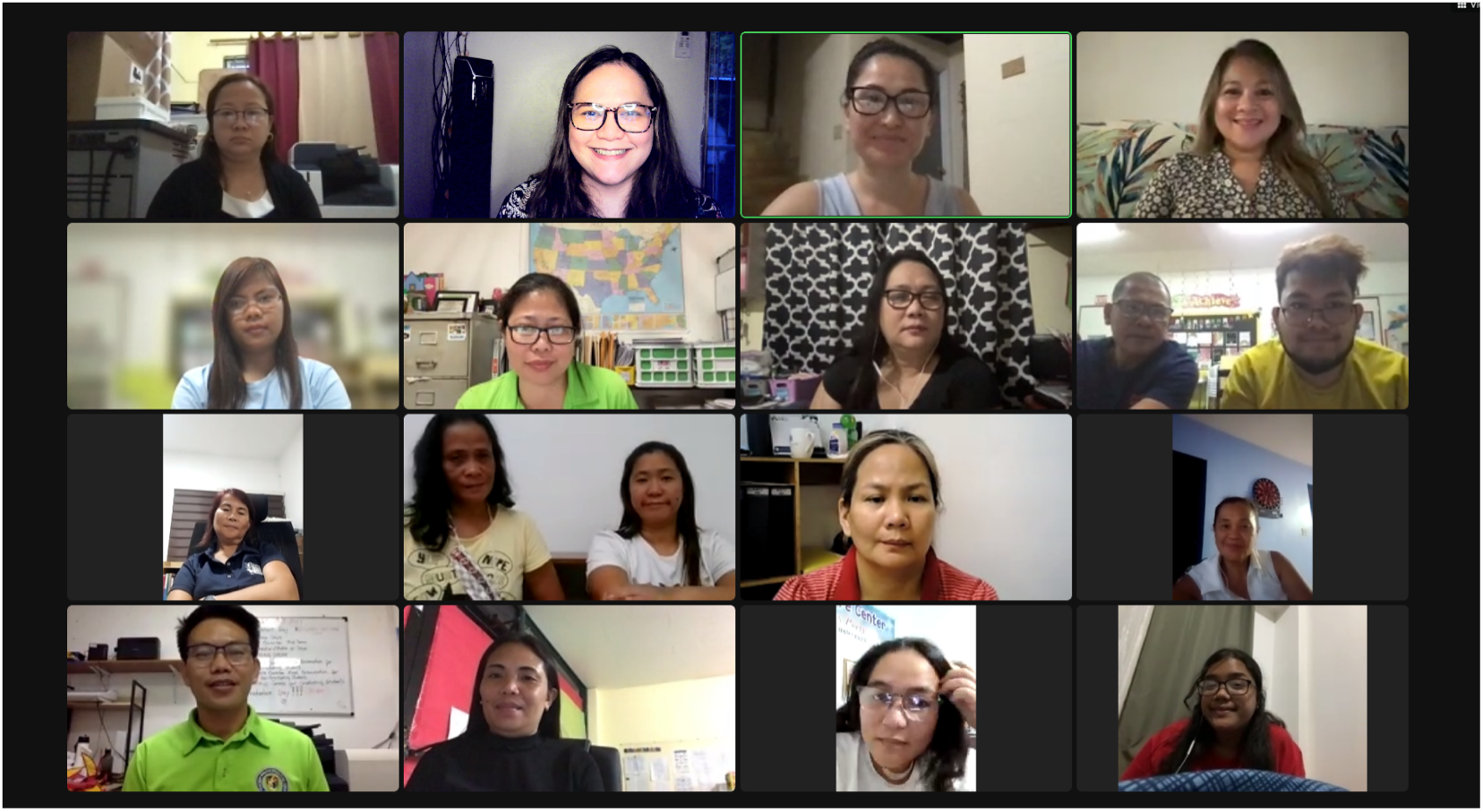 Sixteen child care providers  and directors  from Saipan, and one from Tinian, recently attended a remote orientation on the Child Care and Development Fund Program,  Quality Rating Scale  and  Improvement   System  and coaching conducted  by Evergreen Learning coaches Erlaine DLG Evangelista and Russelle Mae Ignacio.