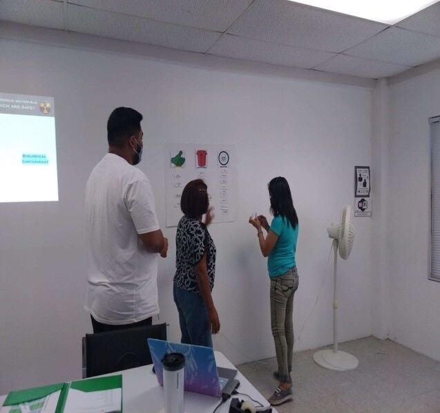 The training sessions for child care center personnel were conducted by Evergreen Learning’s quality care specialist Maricar I. Pena at the Evergreen Learning Training Center in Chalan Kanoa.