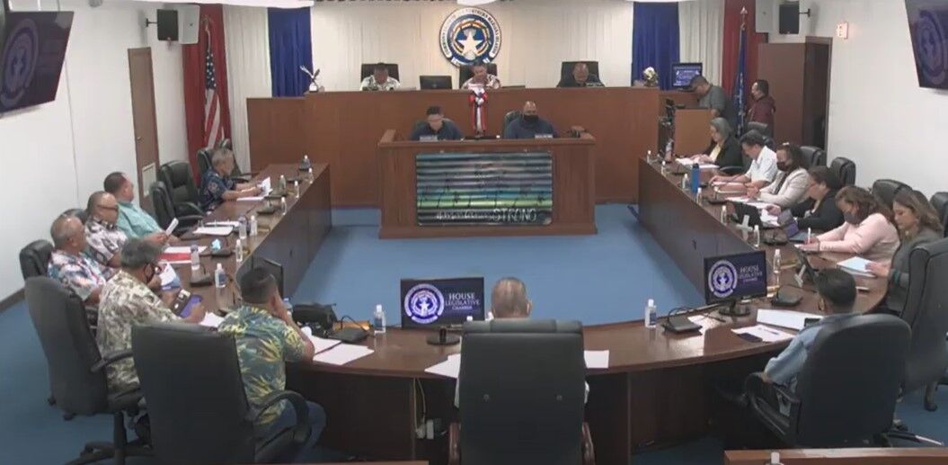 The Saipan and Northern Islands Legislative Delegation holds a session on Wednesday in the House chamber.