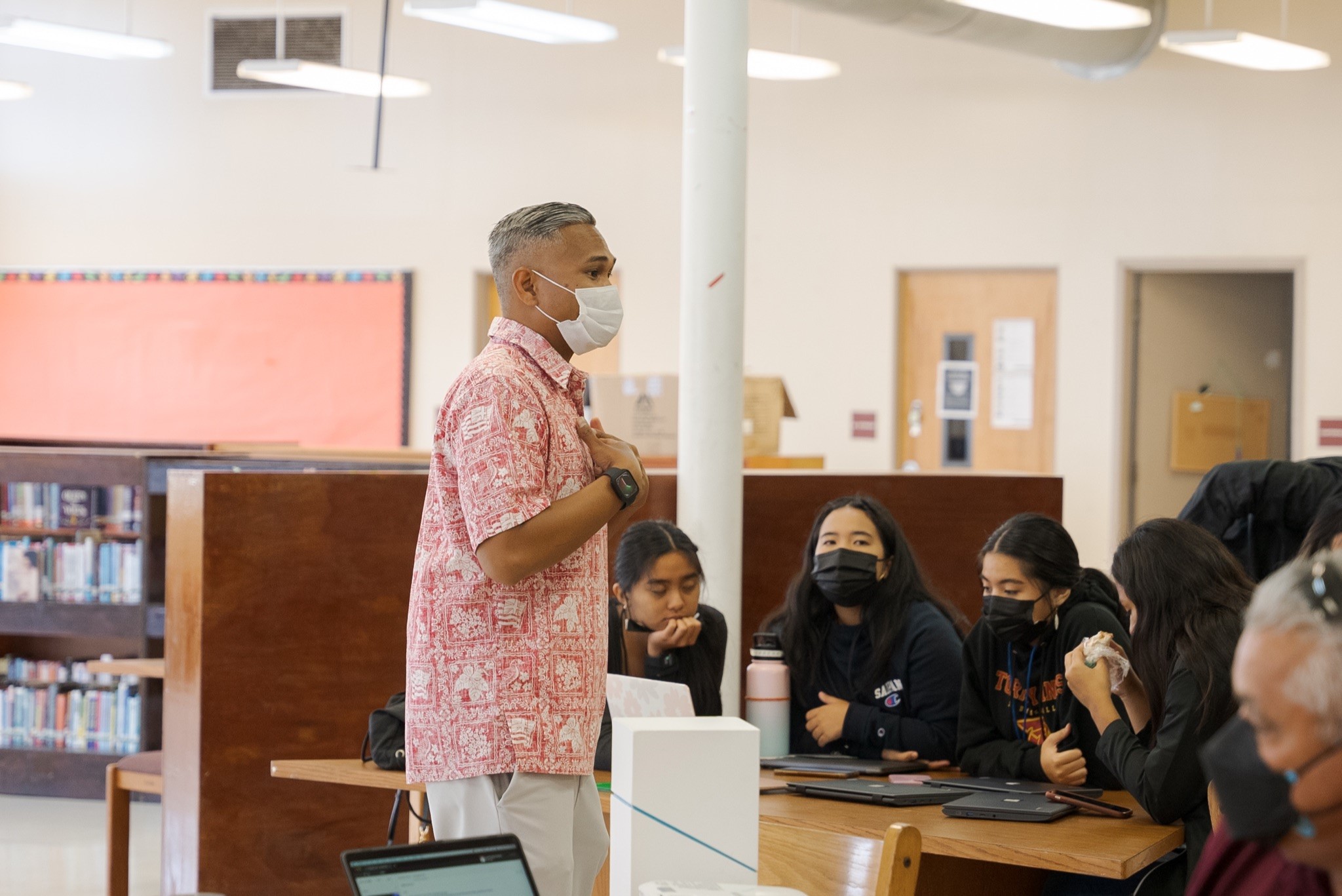 Walt Mendez is the PSS local education agency community project manager for Saipan.