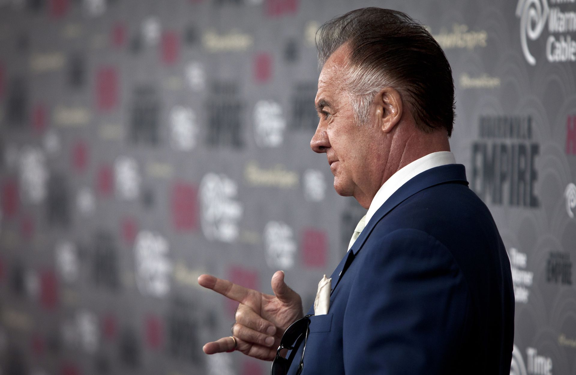 Actor Tony Sirico arrives for the premiere of HBO's television series "Boardwalk Empire" Season 4 in New York, Sept. 3, 2013.