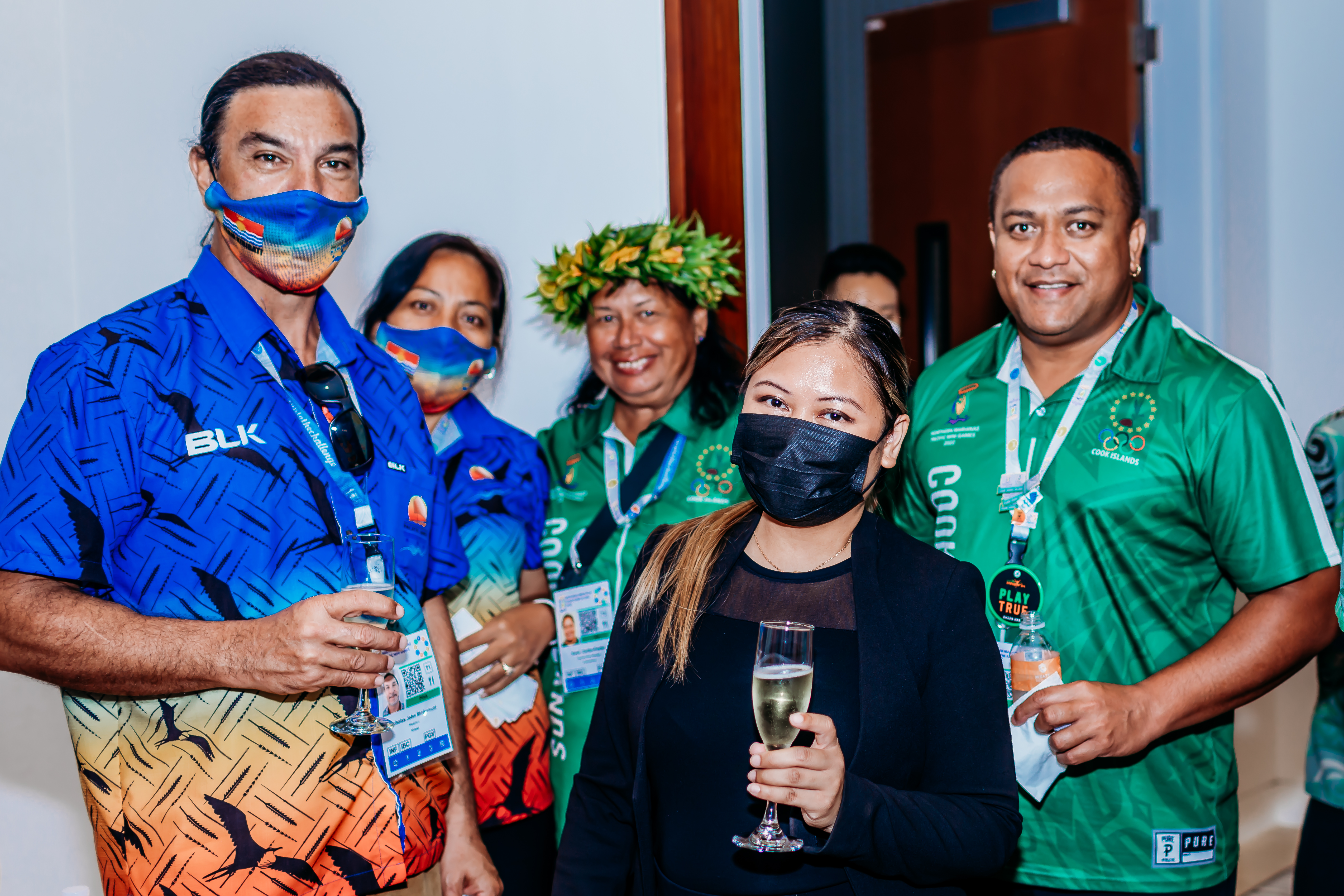 T Galleria hosted a special cocktail event on June 25, 2022 to congratulate the winning athletes and officials of the recently concluded Pacific Mini Games for their hard work and successes.