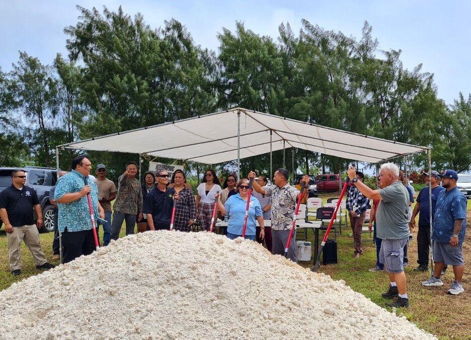 On July 22, 2022, the Office of the Mayor for the Municipality of Rota, with the Office of Grants Management under the CNMI Office of the Governor and members of the community, held a groundbreaking ceremony for the installation of the Rota Aquaponics Solar Photovoltaic System at the Rota Aquaponic Education and Training Facility in Sinapalo, Rota.