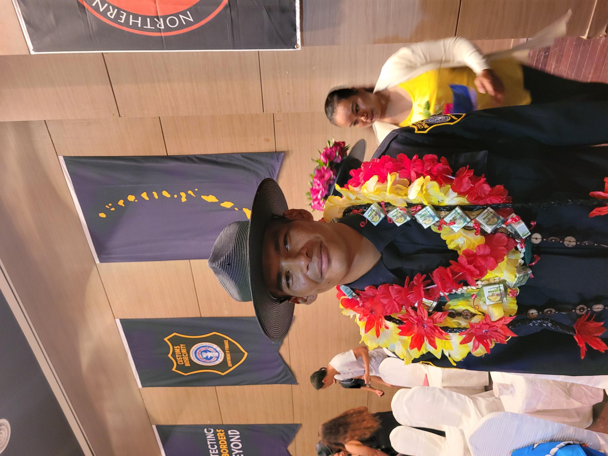 Kane P. Ybanez is the 9th Cycle Customs and Biosecurity Academy leadership awardee.