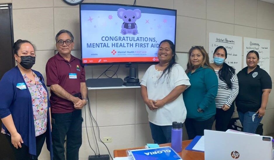 Staff from Karidat attended the Adult MHFA training on June 2, 2022.