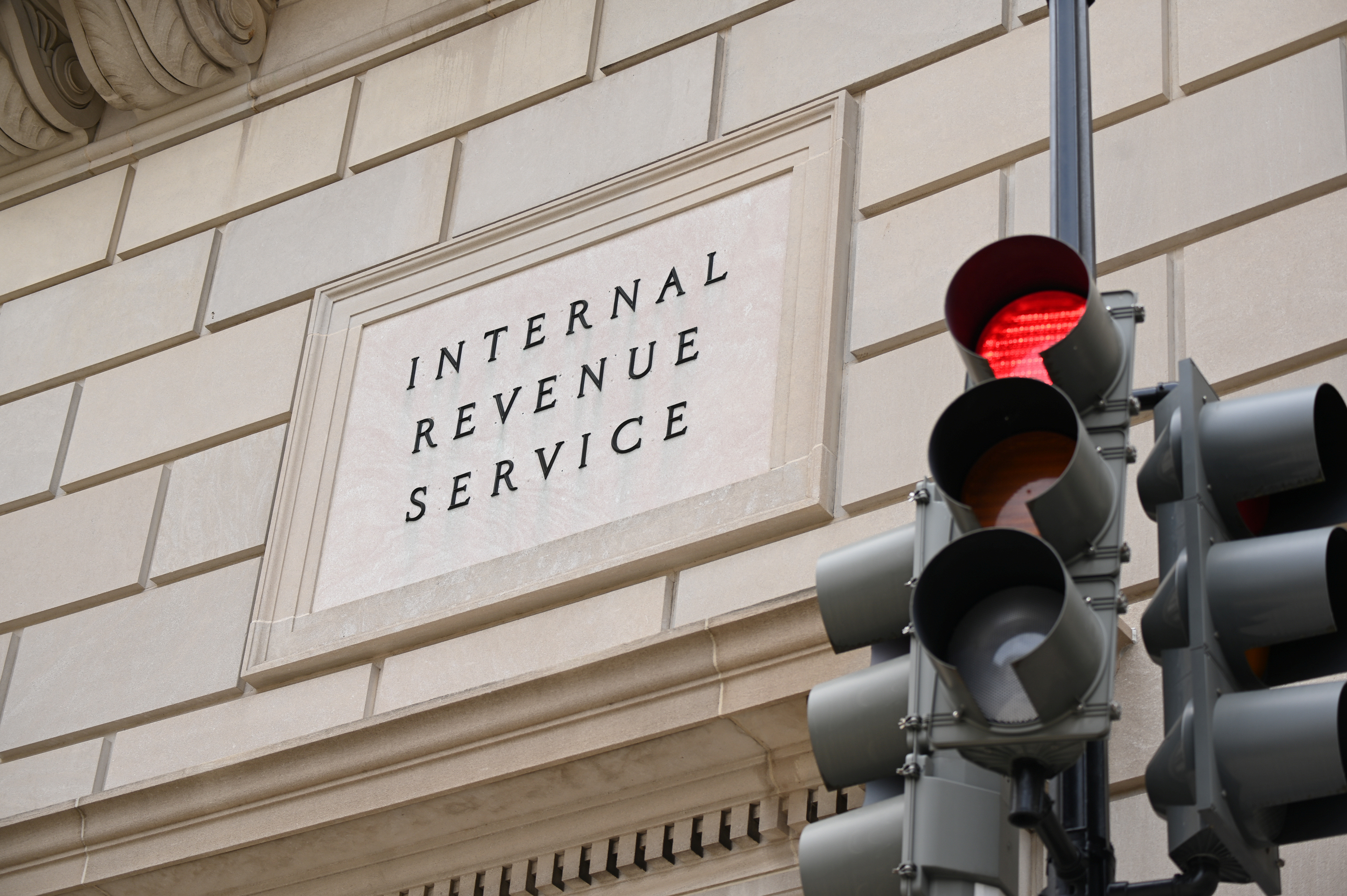 The Internal Revenue Service  building is seen in Washington, D.C. on Sept. 28, 2020.