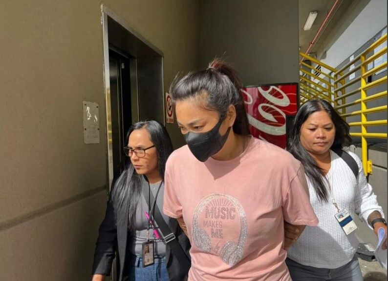 Xiao Juan Sun, 41, was escorted by authorities at the Customs and Quarantine Agency on Monday, Aug. 29, after she was believed to have unlawfully arrived in Guam by boat from the Commonwealth of the Northern Mariana Islands.