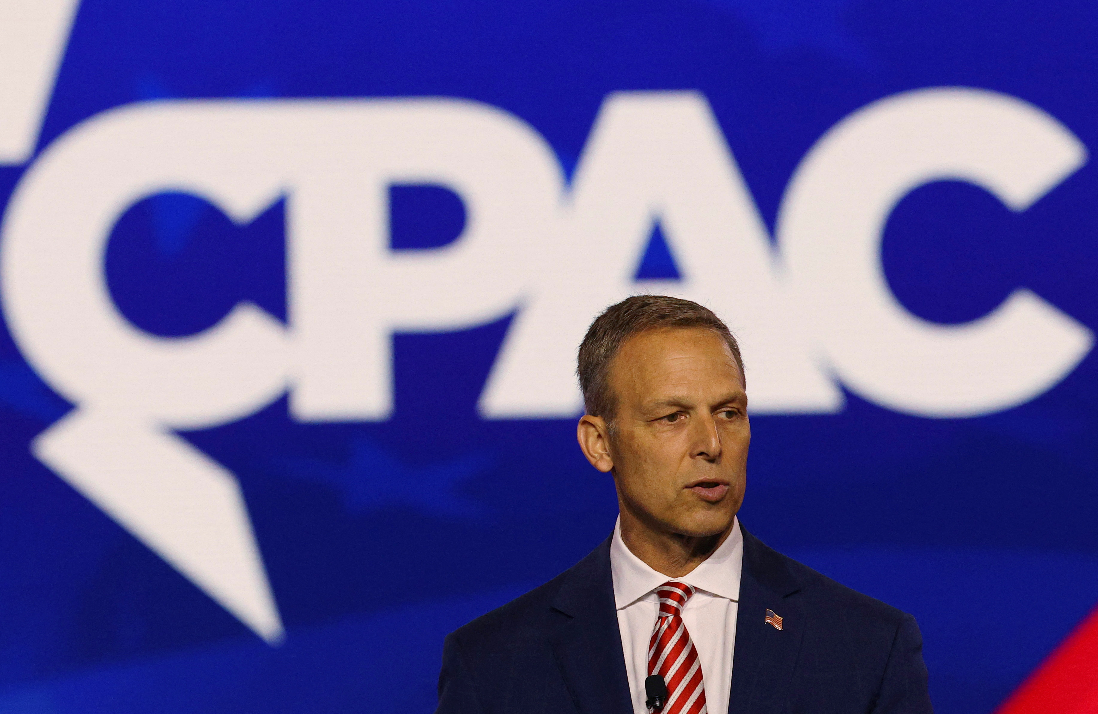 U.S. Rep. Scott Perry, R-Pa., speaks at the Conservative Political Action Conference in Dallas, Texas, Aug. 5, 2022.