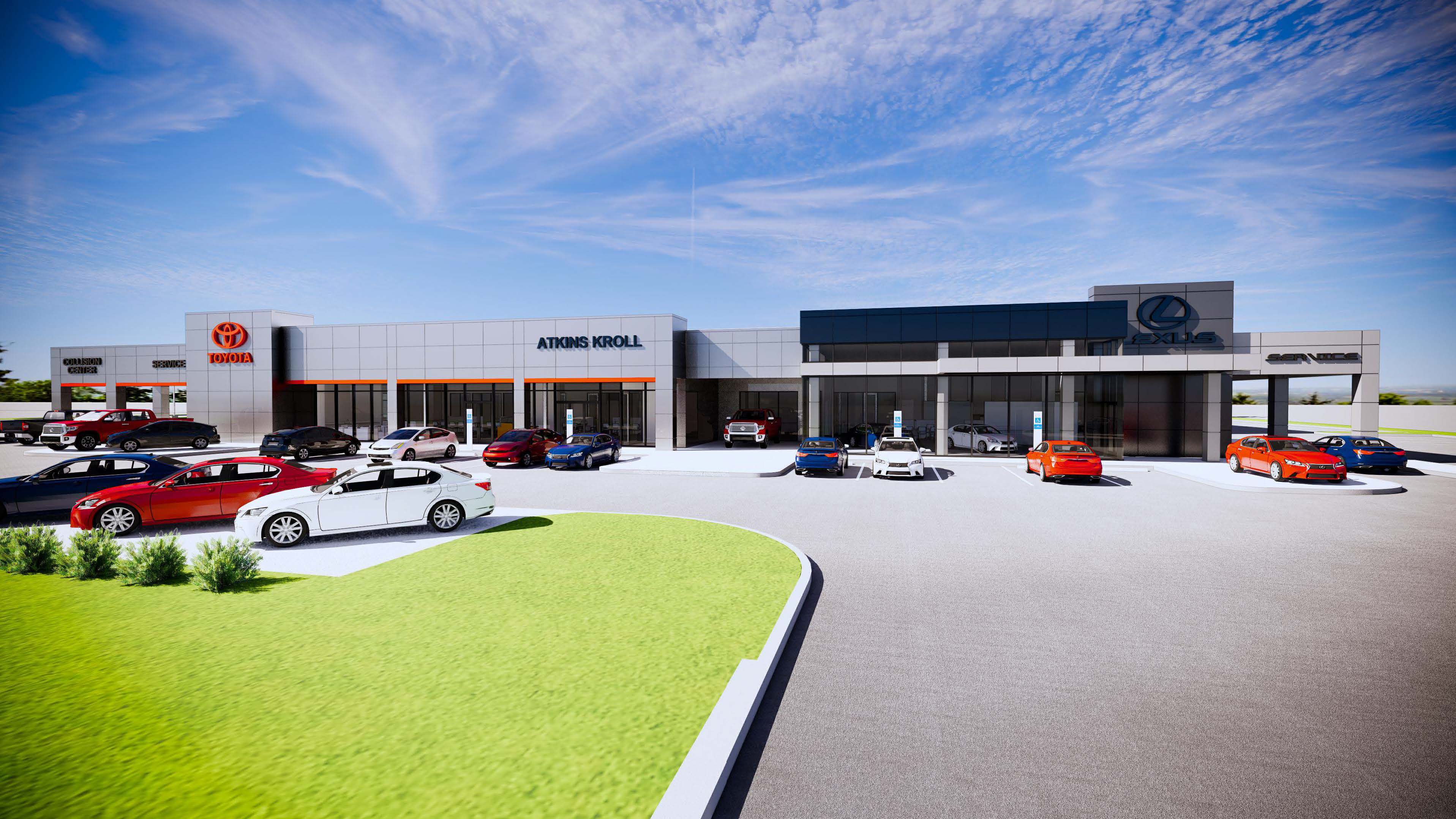 Atkins Kroll Inc., celebrating 55 years of service in the CNMI, announced plans for its new CNMI headquarters and AK Toyota Lexus Automotive Sales and Service Center and Vehicle Repair Shop in Puerto Rico, Saipan. The new, state-of-the-art facility will include the CNMI’s first Lexus showroom, allow AK to better serve its customers, and expand operations to provide more employment.