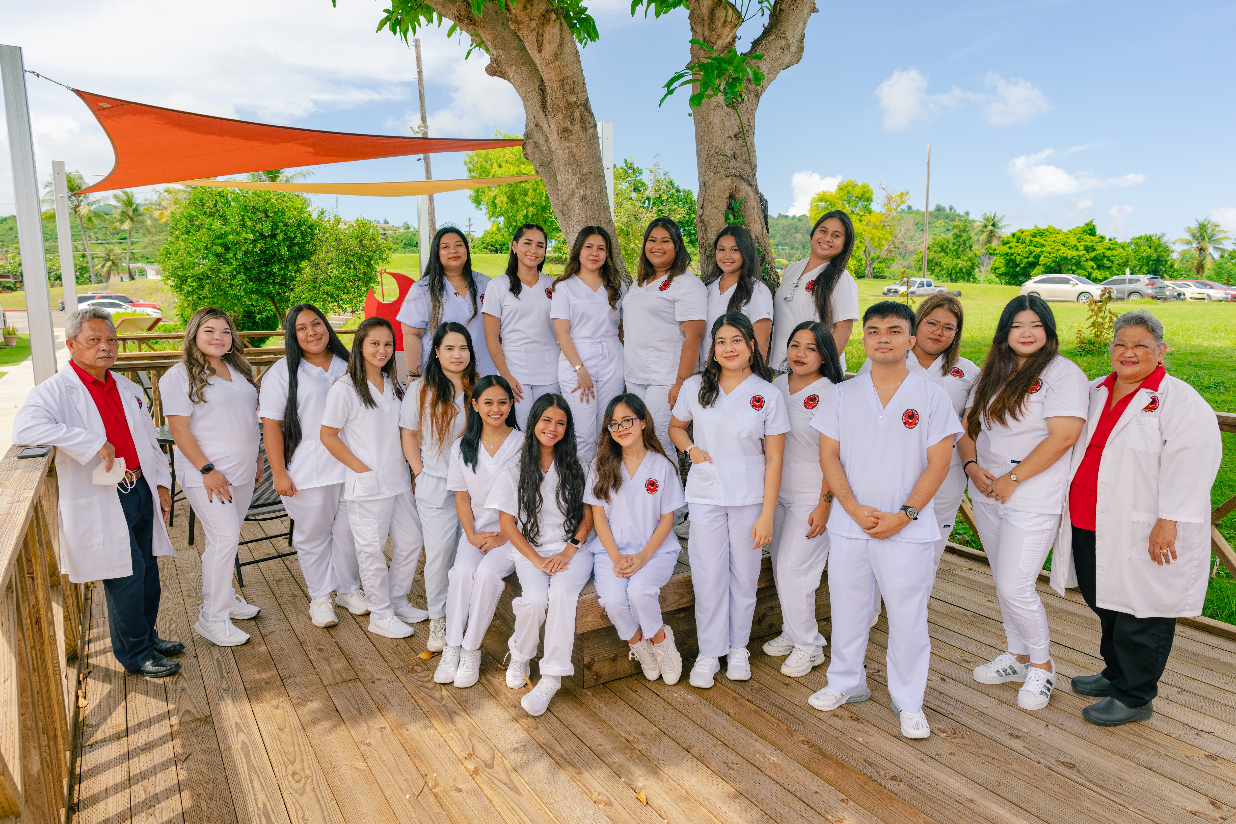 Nineteen Northern Marianas College students received their Certificates of Completion in Nursing Assistant after participating in a 10-week training conducted by NMC in collaboration with the Area Health Education Center. The students are now eligible to take the National Nurse Aide Assessment Program Competency Examination with the NMI Board of Nursing; obtain a Certified Nursing Assistant license; and to be included in the NMI Board of Nursing Registry for Nursing Assistants. They can also practice as a CNA in the CNMI or in the states. 