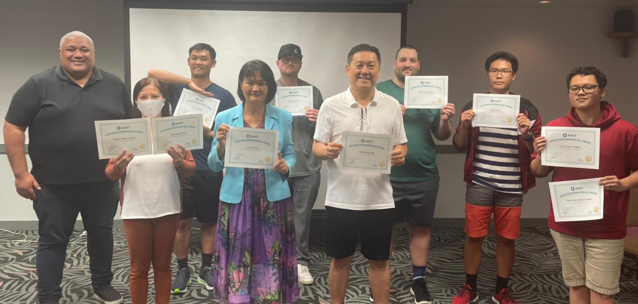 Congratulations to the Agape Christian School staff who were recently certified in Applied Suicide Intervention Skills!