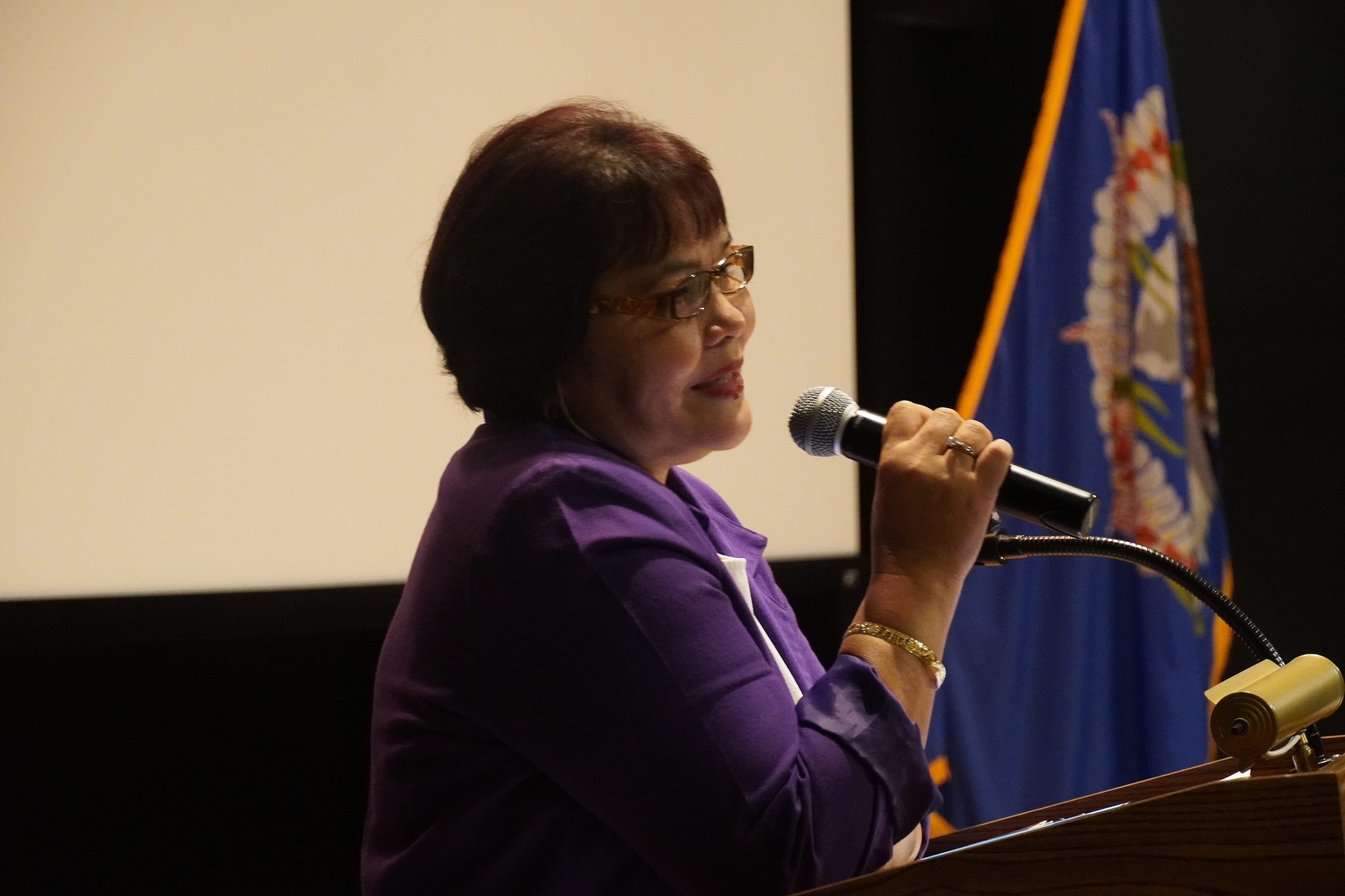 Republican senatorial candidate Janet U. Maratita