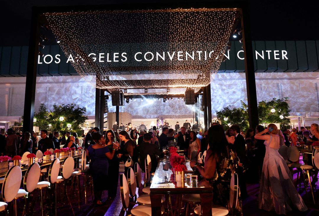 A general view during the Governors Ball at the 74th Primetime Emmy Awards in Los Angeles, Sept. 12, 2022.