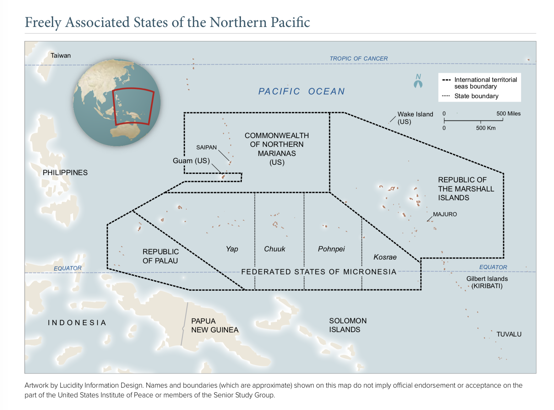 The Freely Associated States stretch across an ocean area in the north Pacific that is larger than the continental United States and are seen by Washington as a key strategic asset.
