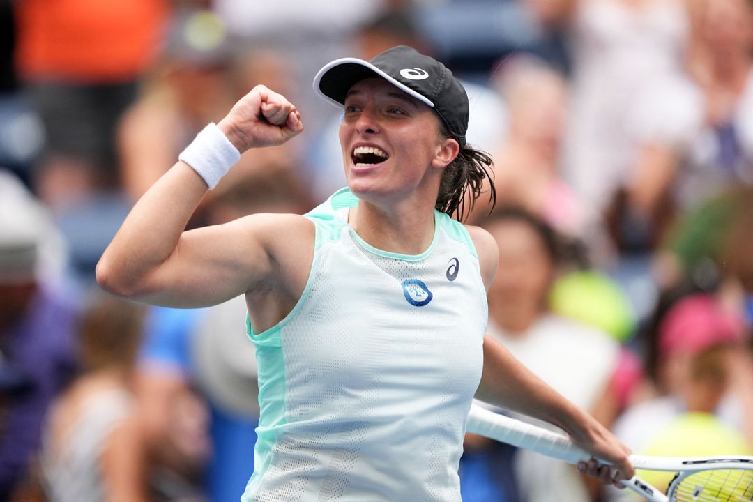 Iga Swiatek of Poland defeats Jule Niemeier of Germany on day eight of the 2022 U.S. Open tennis tournament at USTA Billie Jean King Tennis Center in Flushing, NY, Sept. 5, 2022.