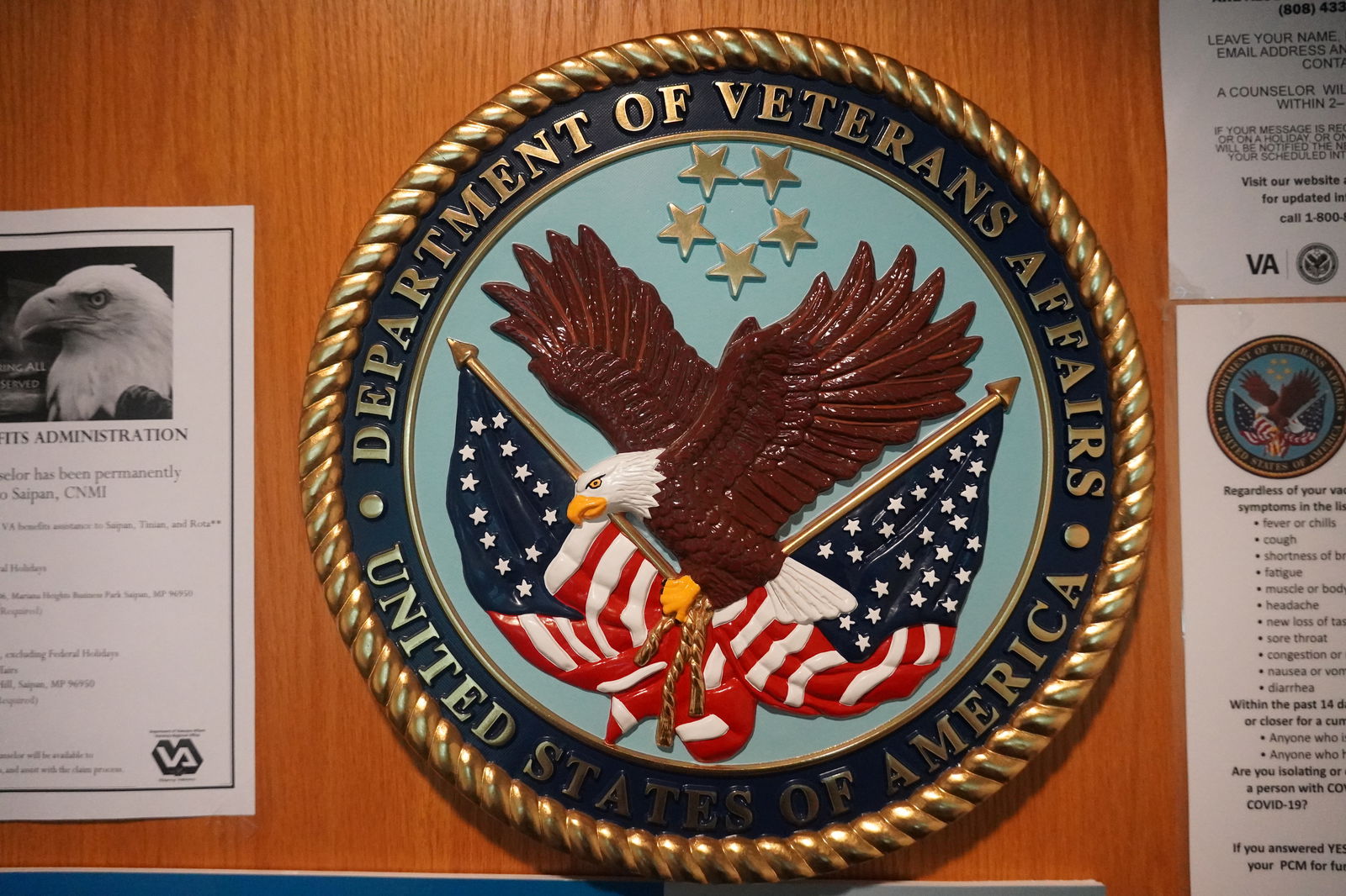 The U.S. Department of Veterans Affairs Outreach Clinic is located in Suite 206 of the MH II building in Puerto Rico, Saipan.