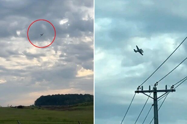 A pilot in as Beechcraft King plane threatened to crash a plane into a Mississippi Walmart.