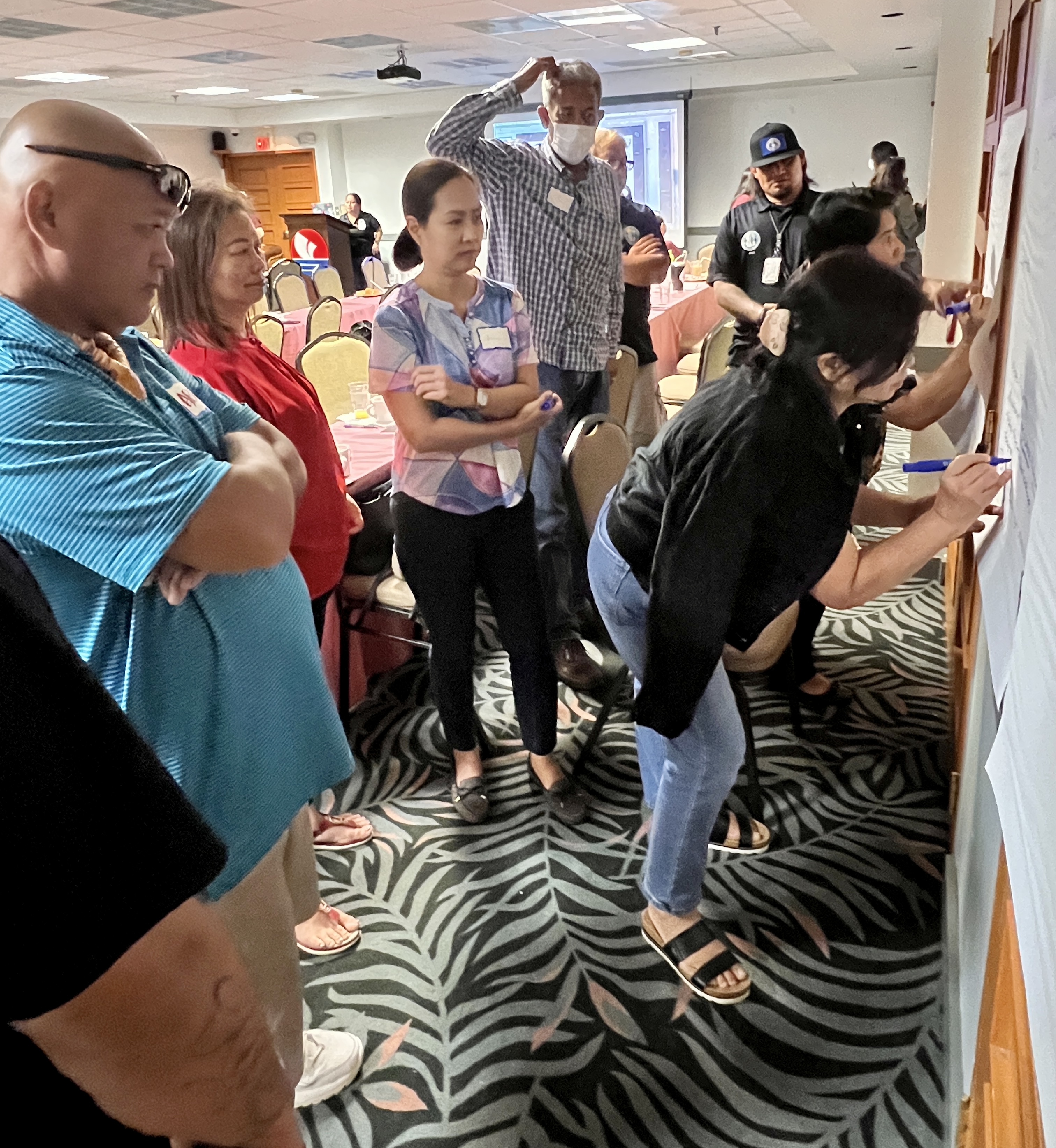 The team-building activities were designed to help training participants further improve the services they provide to public education stakeholders.