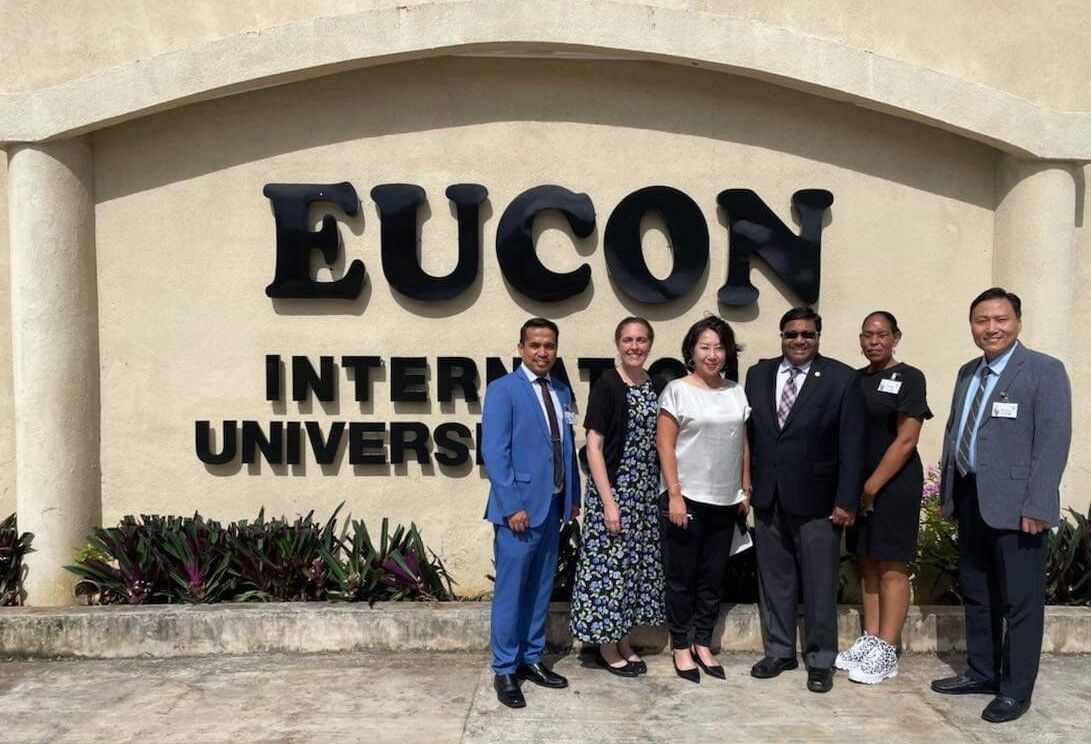 A team from the Transnational Association of Christian Colleges and Schools is conducting an accreditation evaluation of EUCON International University.