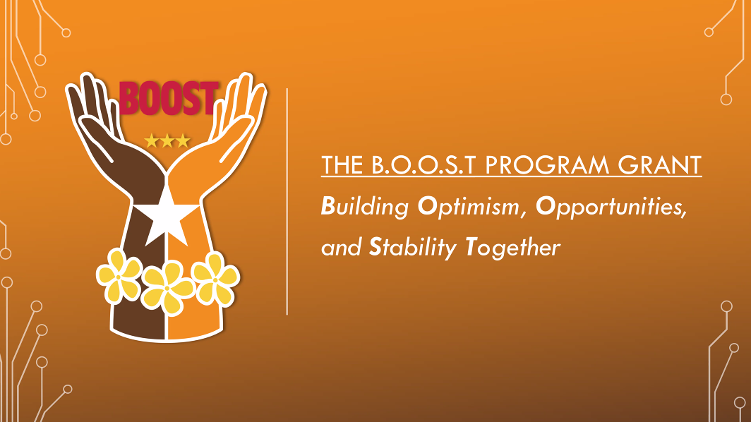 The BOOST Program Grant is an initiative of the Office of the Governor and the Department of Commerce.