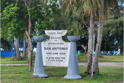 Pakpak Beach in San Antonio, Saipan.