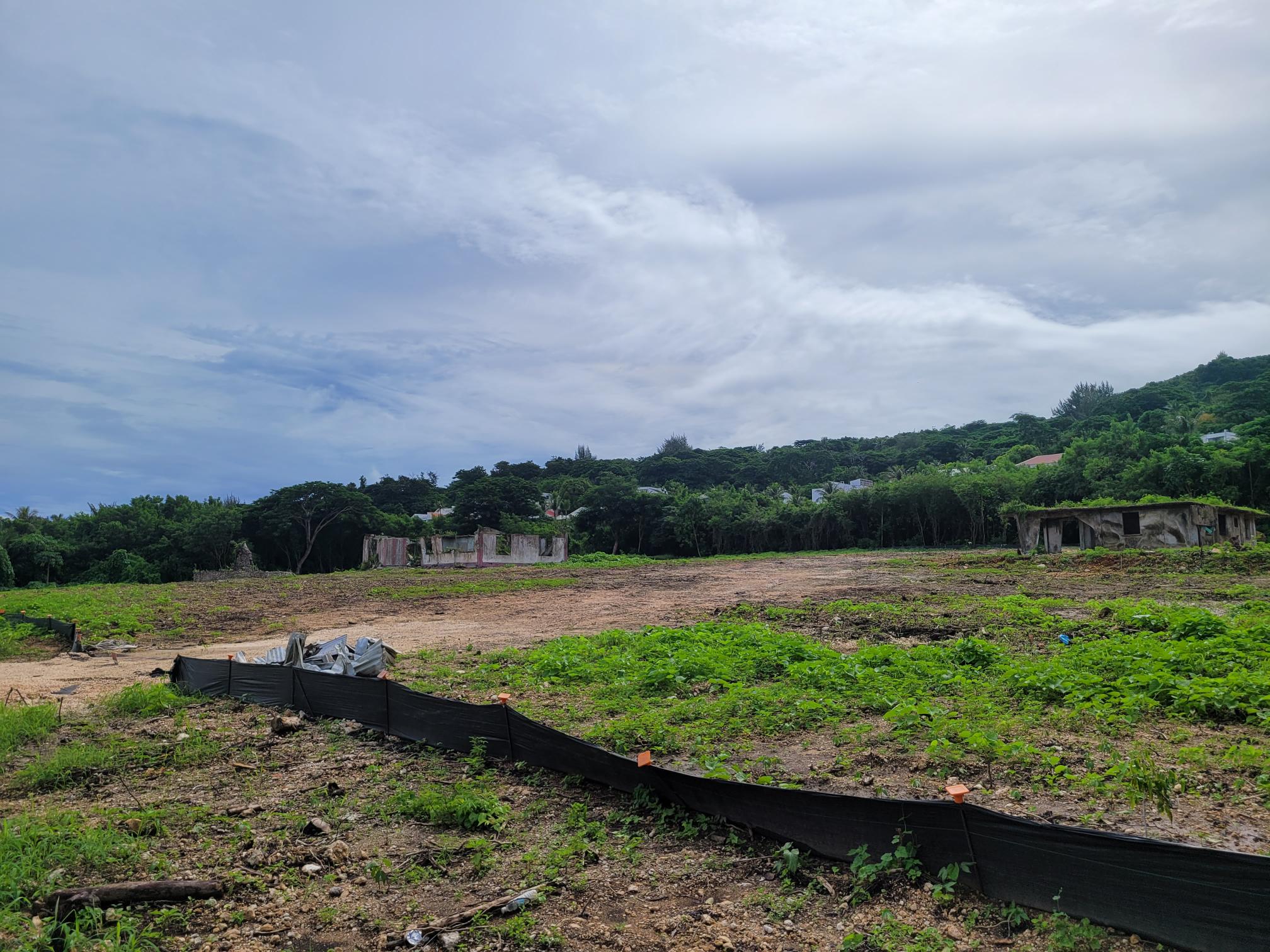 The site of Atkins Kroll’s Lexus car dealership and repair bay adjacent to Anaks Ocean View Hill in Puerto Rico, Saipan.