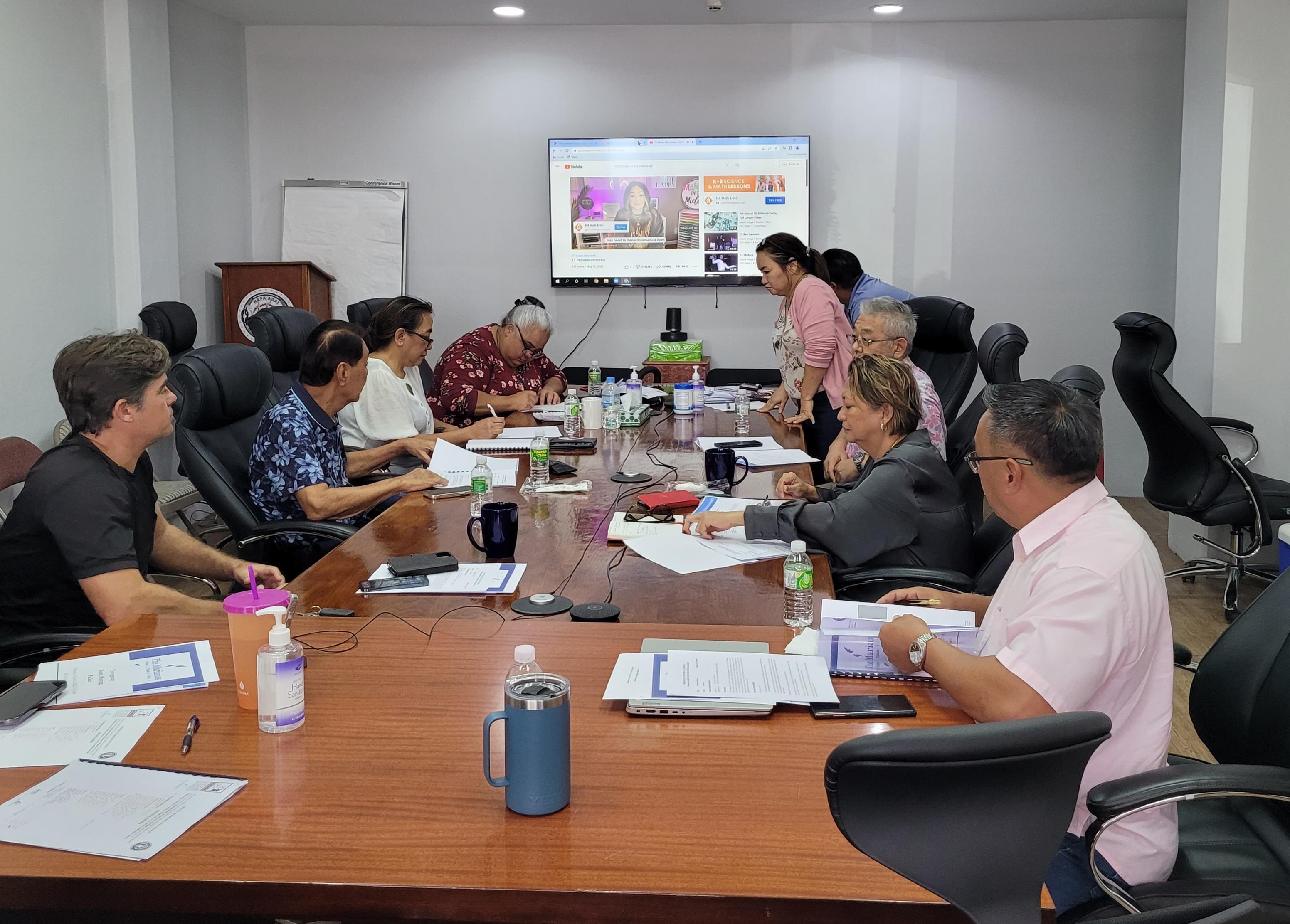 The Marianas Visitors Authority’s board of directors hold an emergency meeting on Oct. 6.