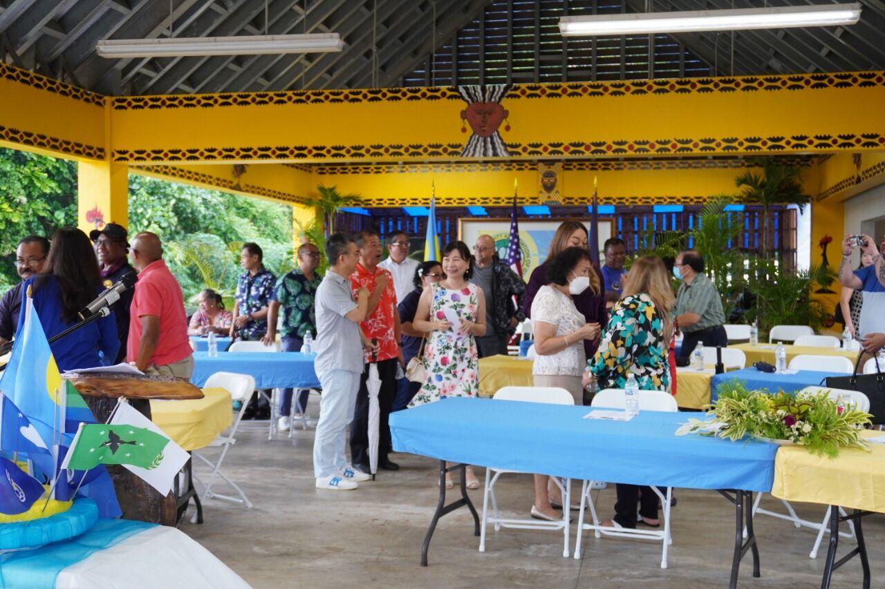 Island residents and community leaders gathered at the Palauan Cultural Center Saturday to commemorate and celebrate the independence of the Republic of Palau, which gained its sovereignty Oct. 1, 1994.