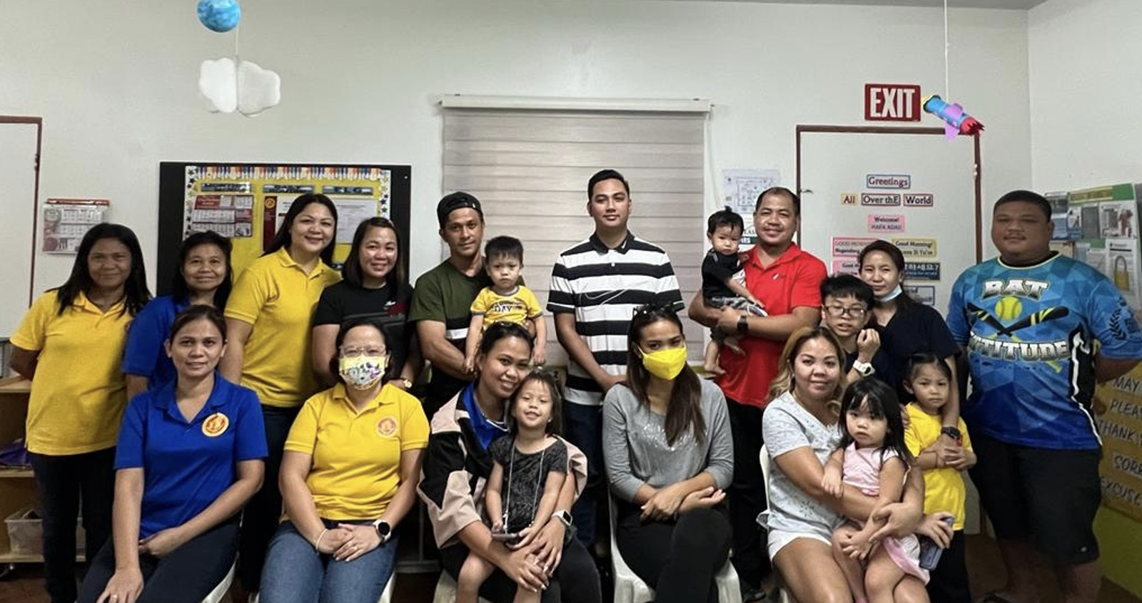 Participants of the café sessions conducted by the CNMI Brain Builders Team pose for a photo.