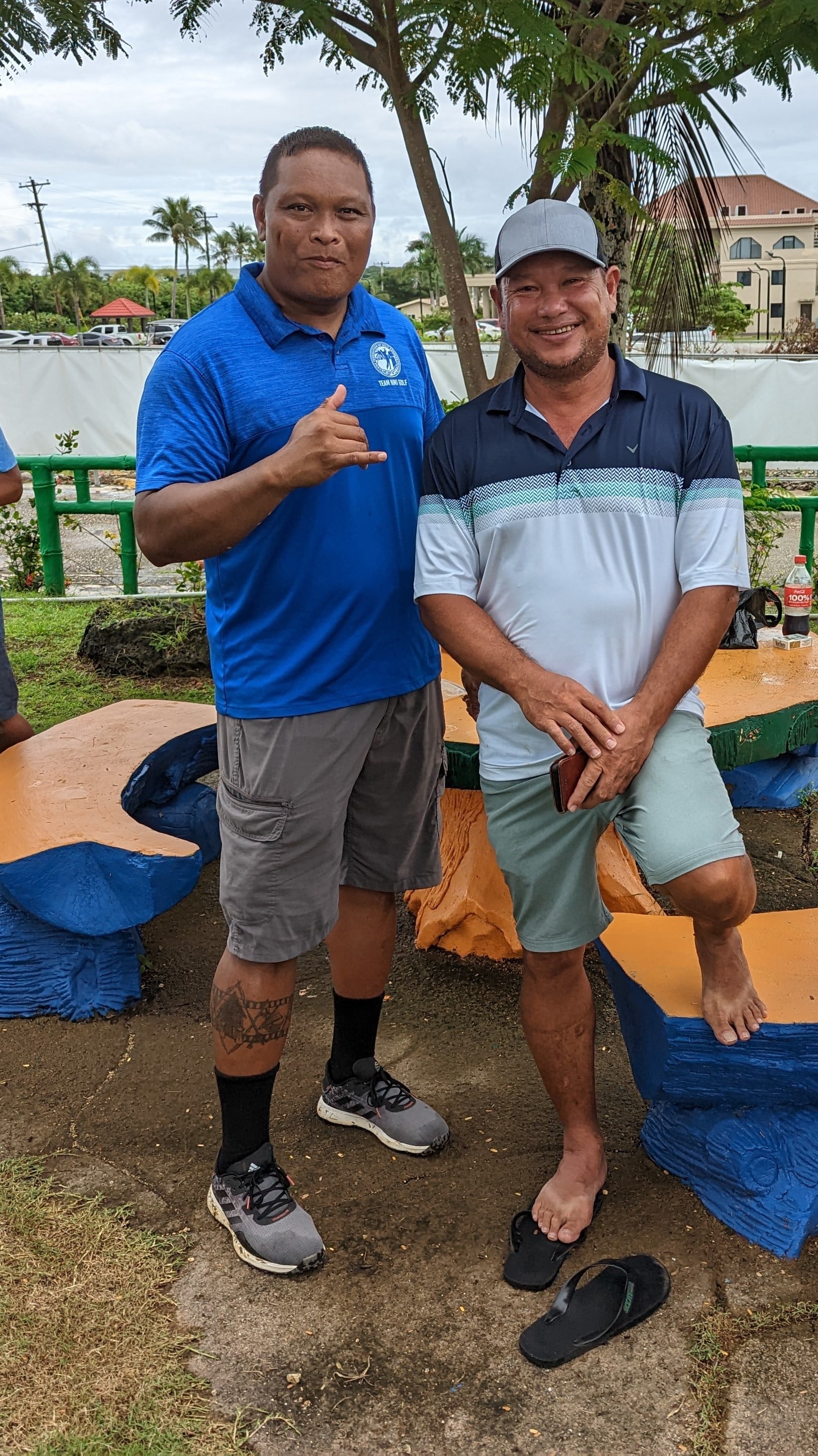 Ned Norita and Bill Camacho