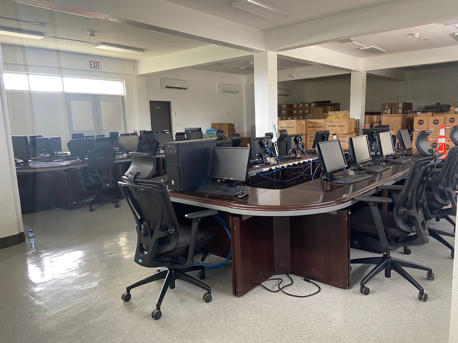 CNMI Office of Homeland Security and Emergency Management is setting up a municipal operations center in Sinapalo, Rota.