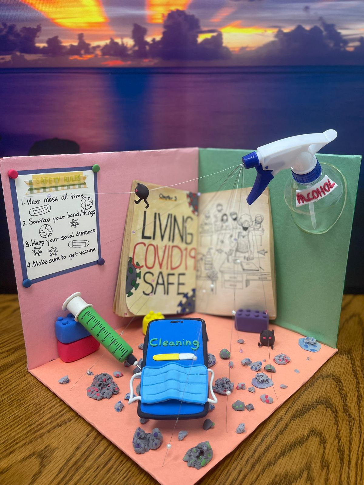 Artwork by Pacifica Art Contest 3 Dimensional Category winner Daniel Nae.