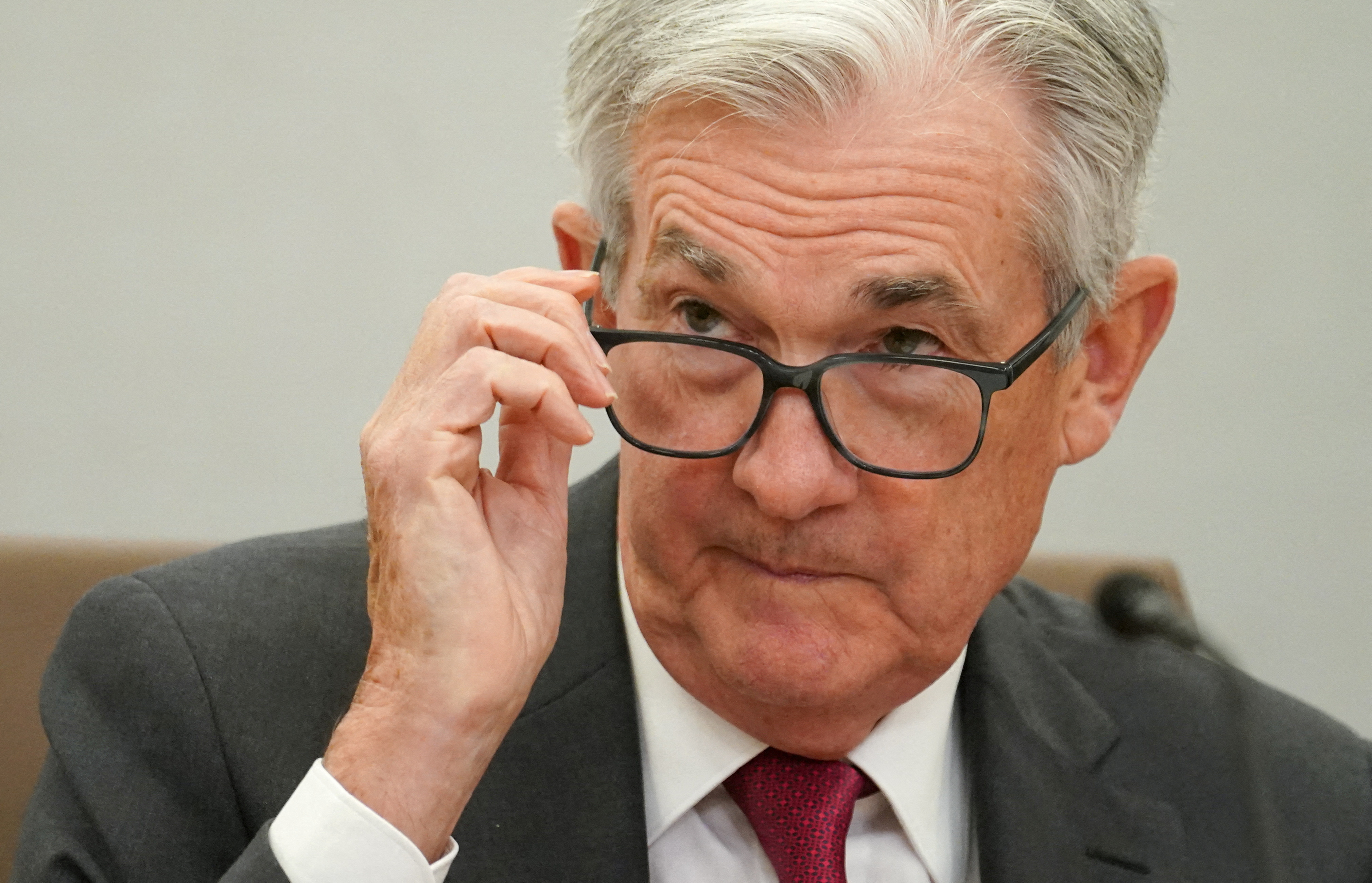 Federal Reserve Chair Jerome Powell delivers opening remarks to a "Fed Listens" session in Washington, D.C., Sept. 23, 2022.