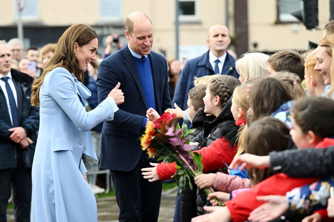 Britain's William, Prince of Wales and Catherine, Princess of Wales visit Northern Ireland, Oct. 6, 2022.