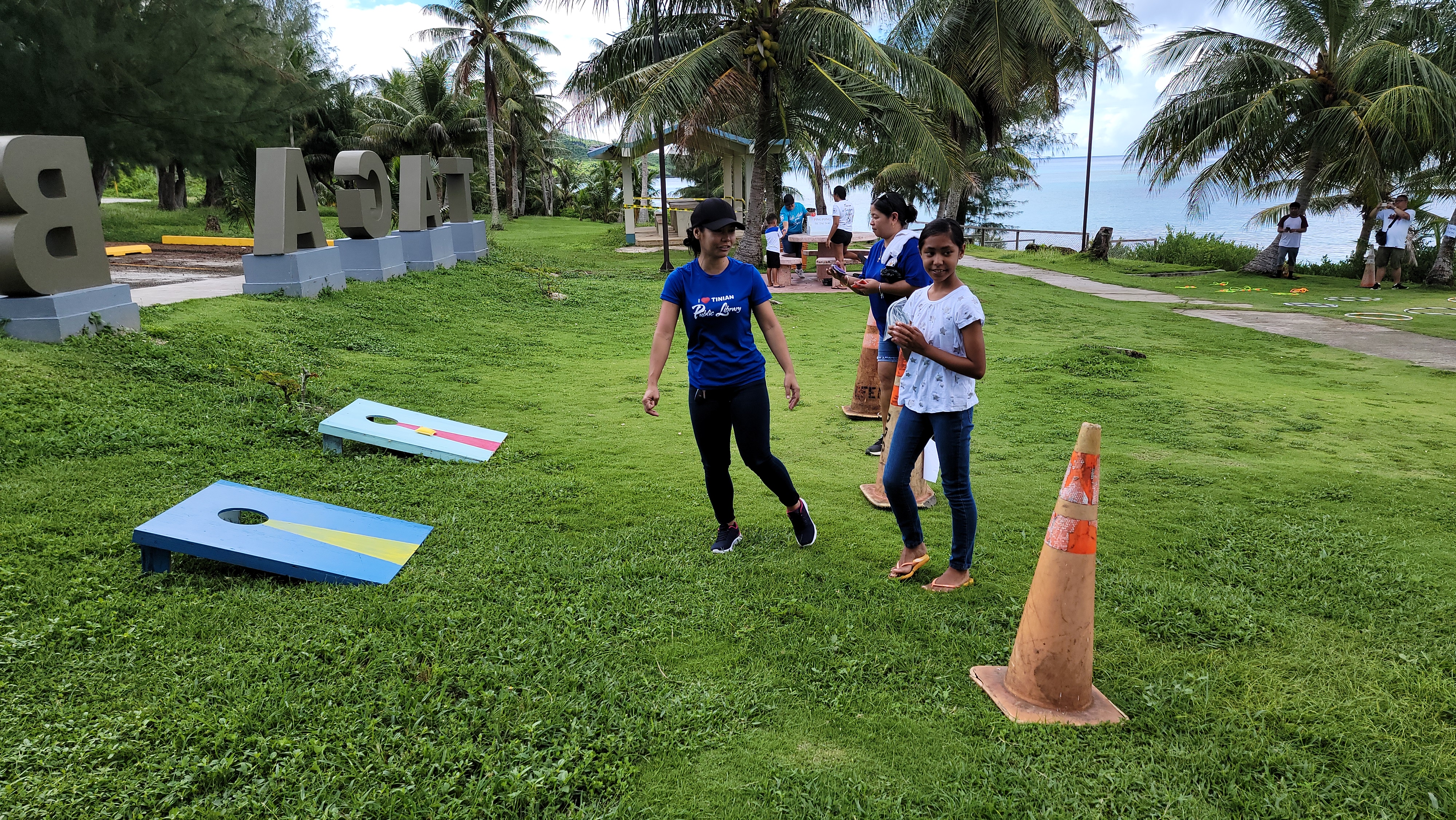 The book launching event featured fun activities for all present.