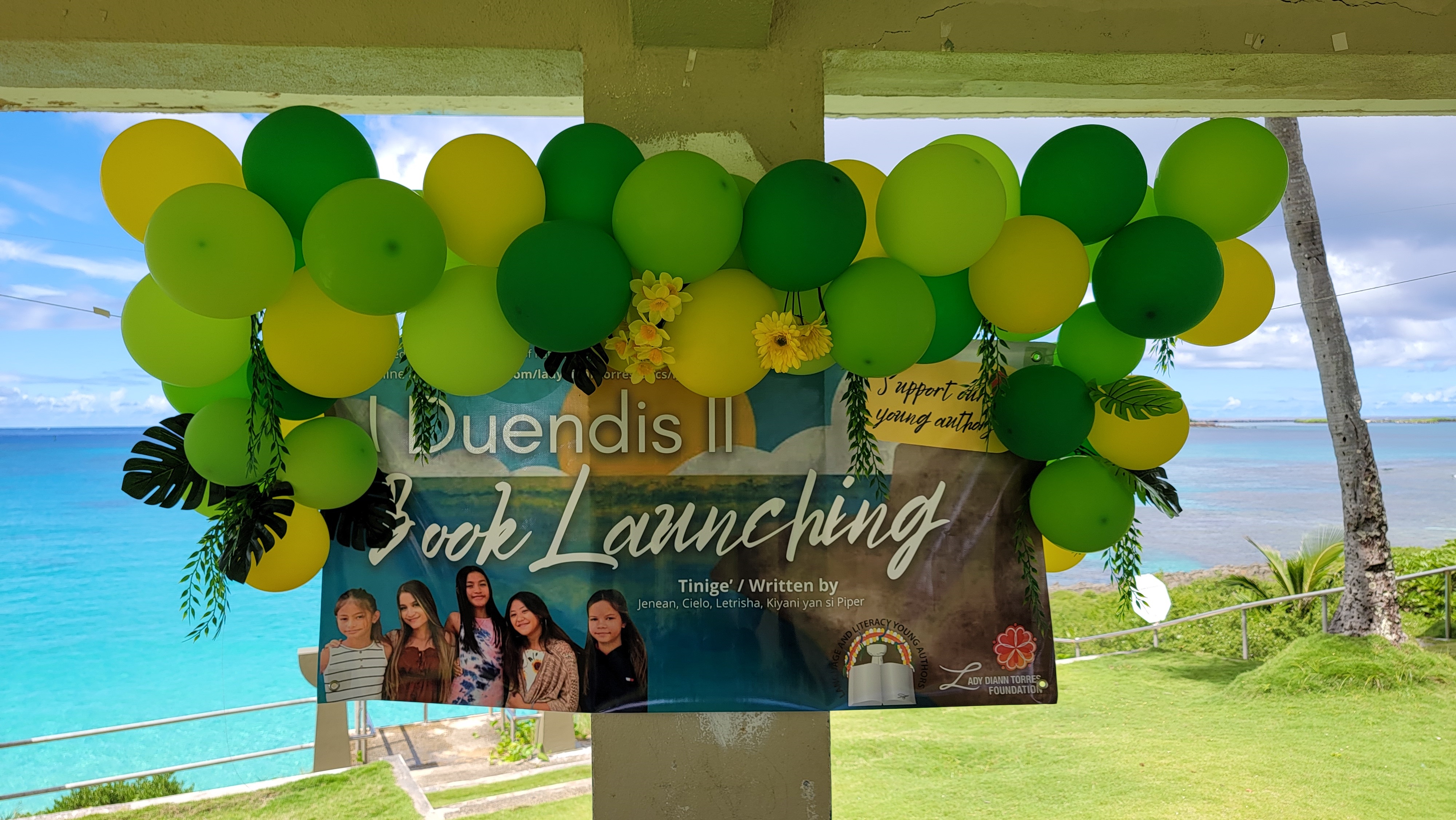 The I Duendis 2 book launching event banner.