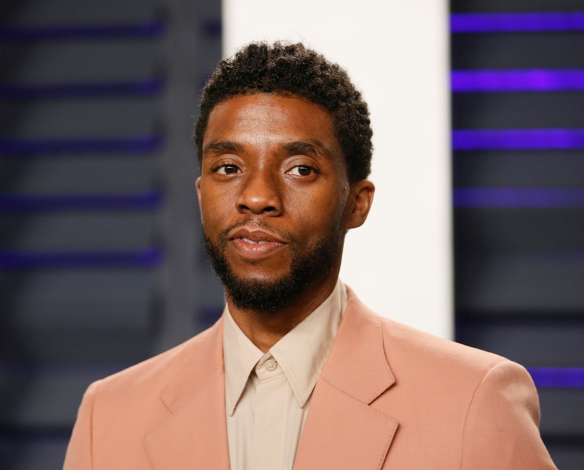 Chadwick Boseman at the 91st Academy Awards in Beverly Hills, California, Feb. 24, 2019.