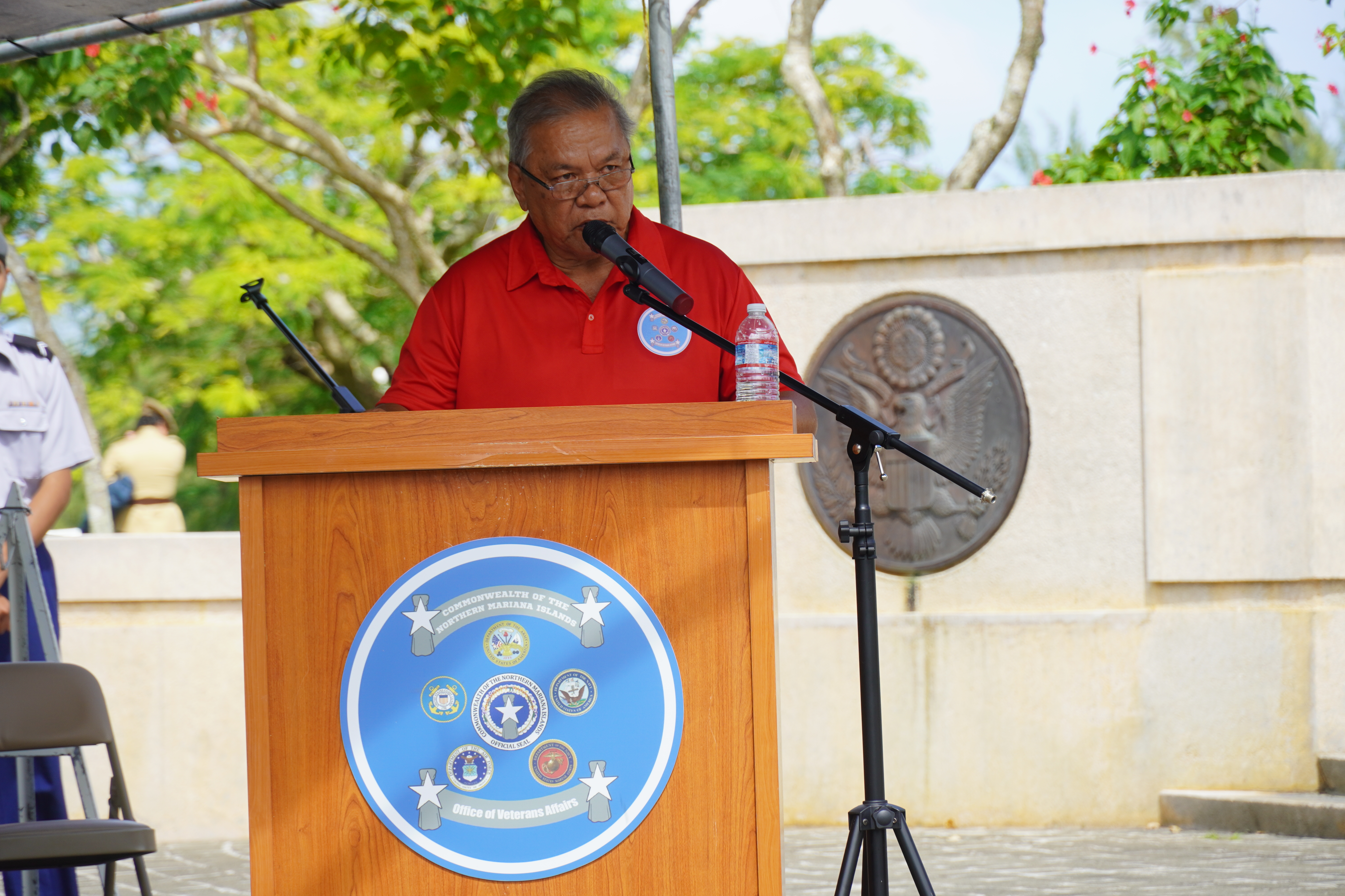 Office of Veterans Affairs program coordinator Ramon S. Basa