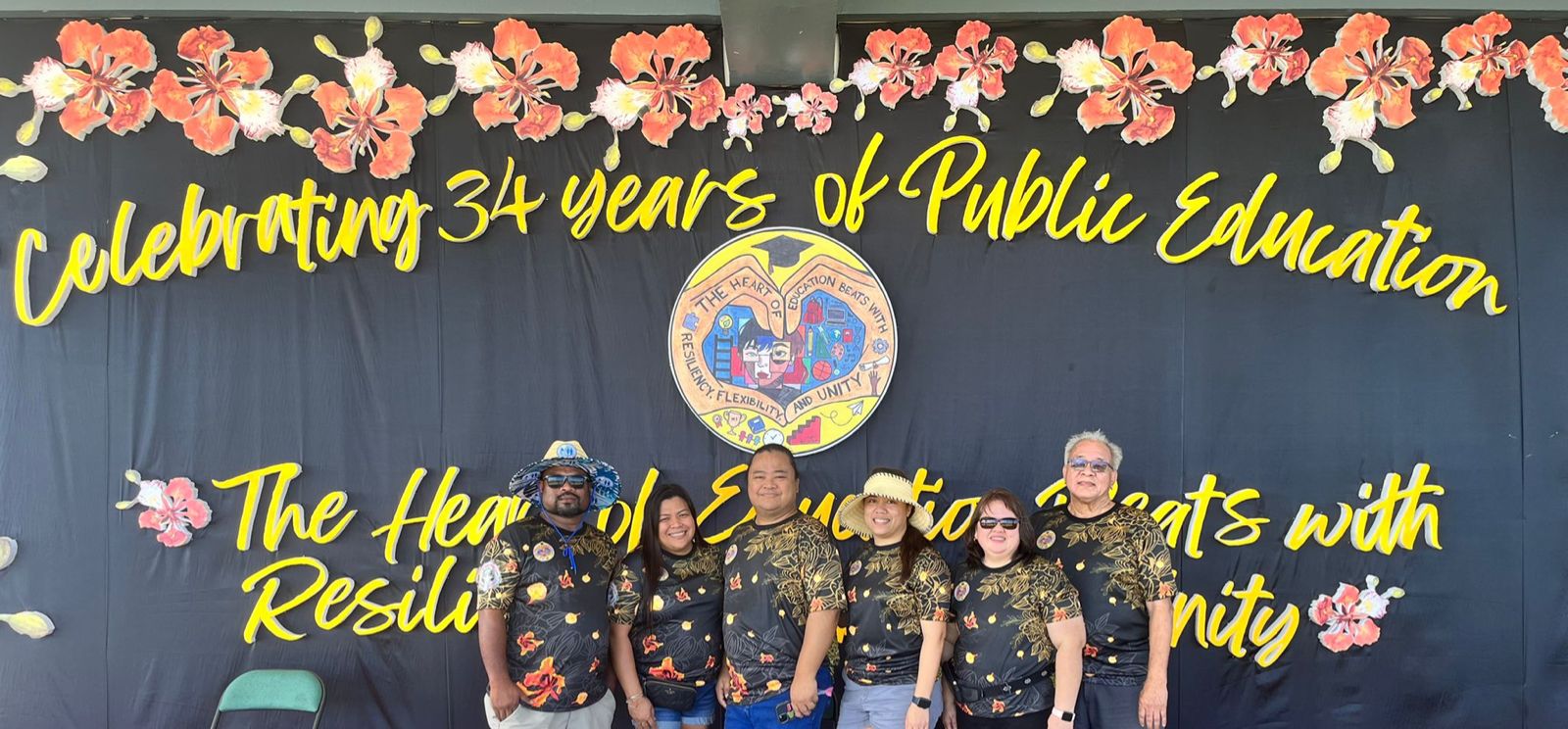 The State Longitudinal Data Systems Team: Ferdinand Ngirmekur, SLDS data & privacy specialist; Jeaniffer Cubangbang, SLDS technical manager; Shawna Indalecio, SLDS project specialist; Dr. Annette Pladevega-Sablan, SLDS project director; Dr. Rizalina Liwag, accountability, research, and evaluation senior director; and George Palican, data governance manager.