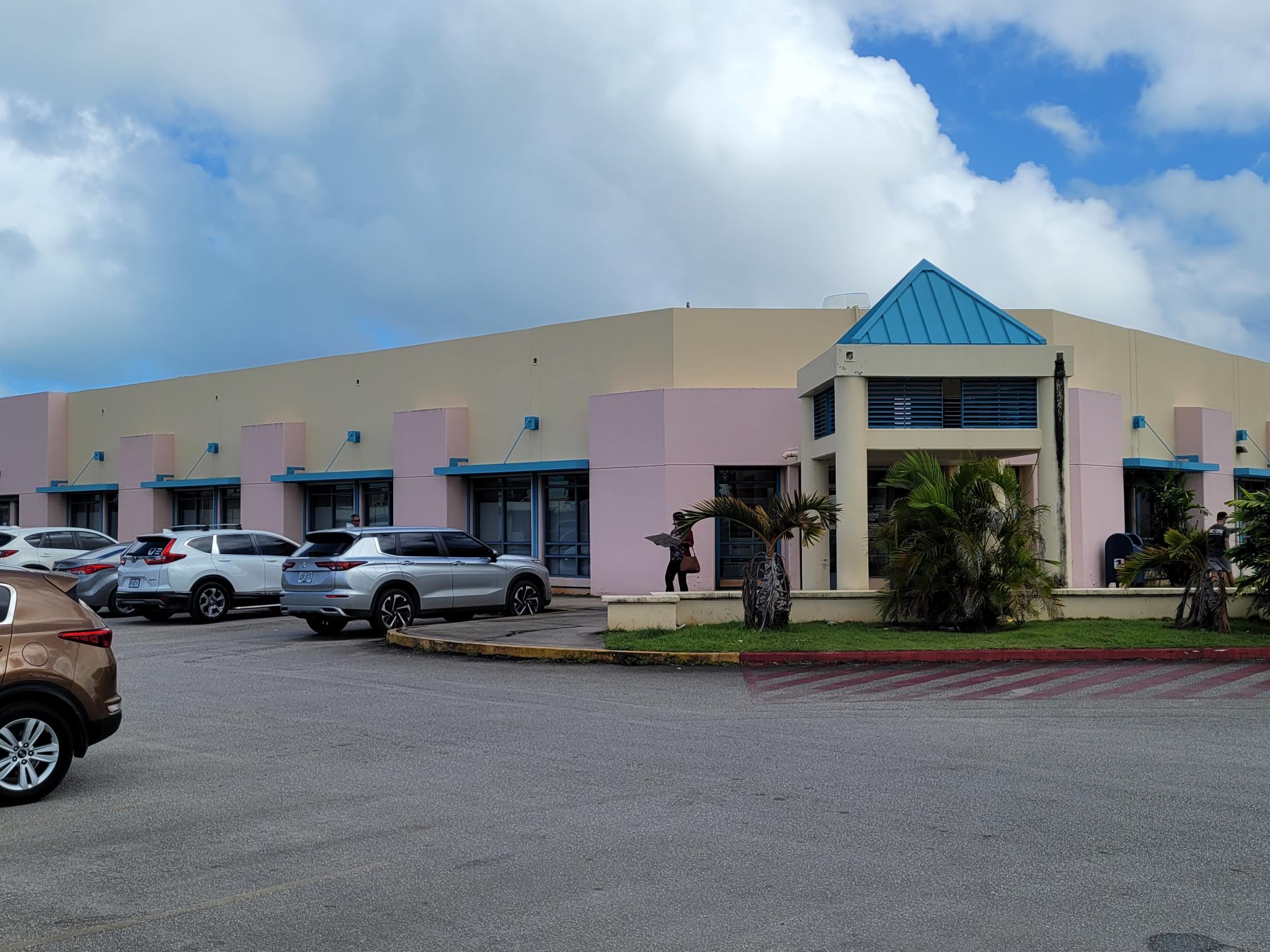 The U.S. Post Office in Chalan Kanoa.