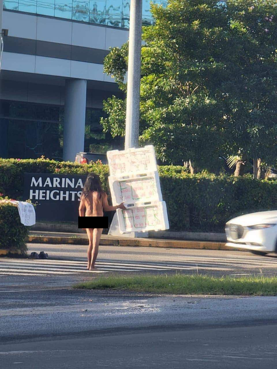 Shanguo Zhang has been arrested for indecent exposure.