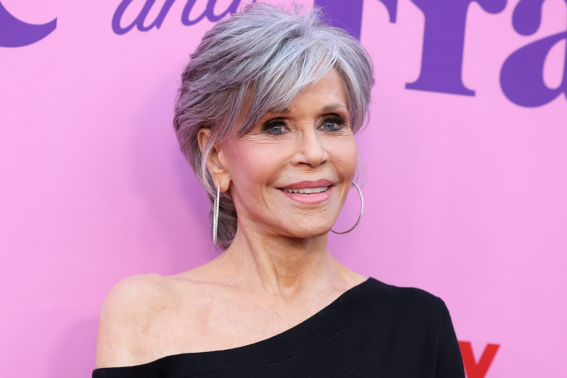 Cast member Jane Fonda attends a special event for the television series "Grace and Frankie" in Los Angeles, California, April 23, 2022.