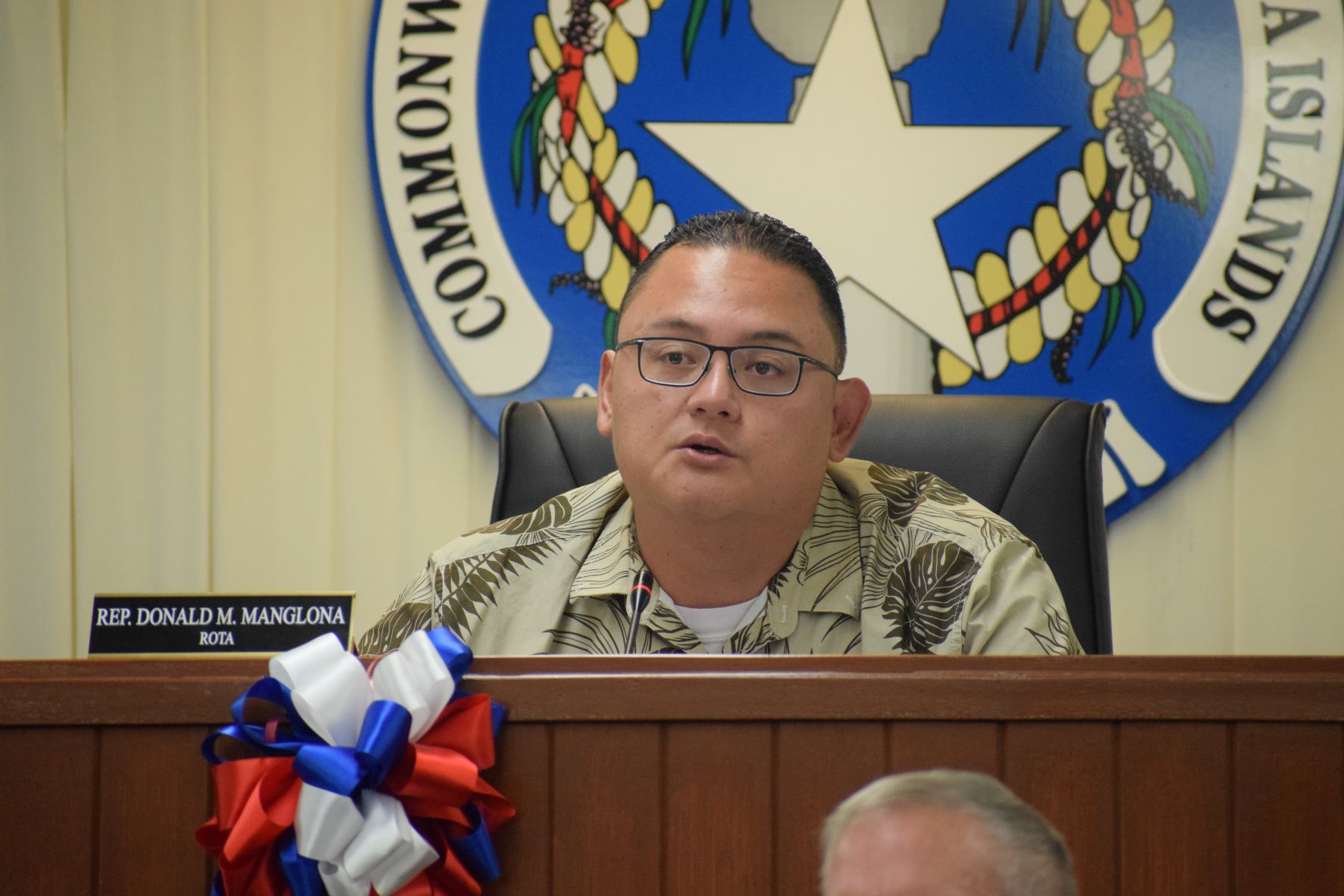 House Ways and Means Chair Donald Manglona