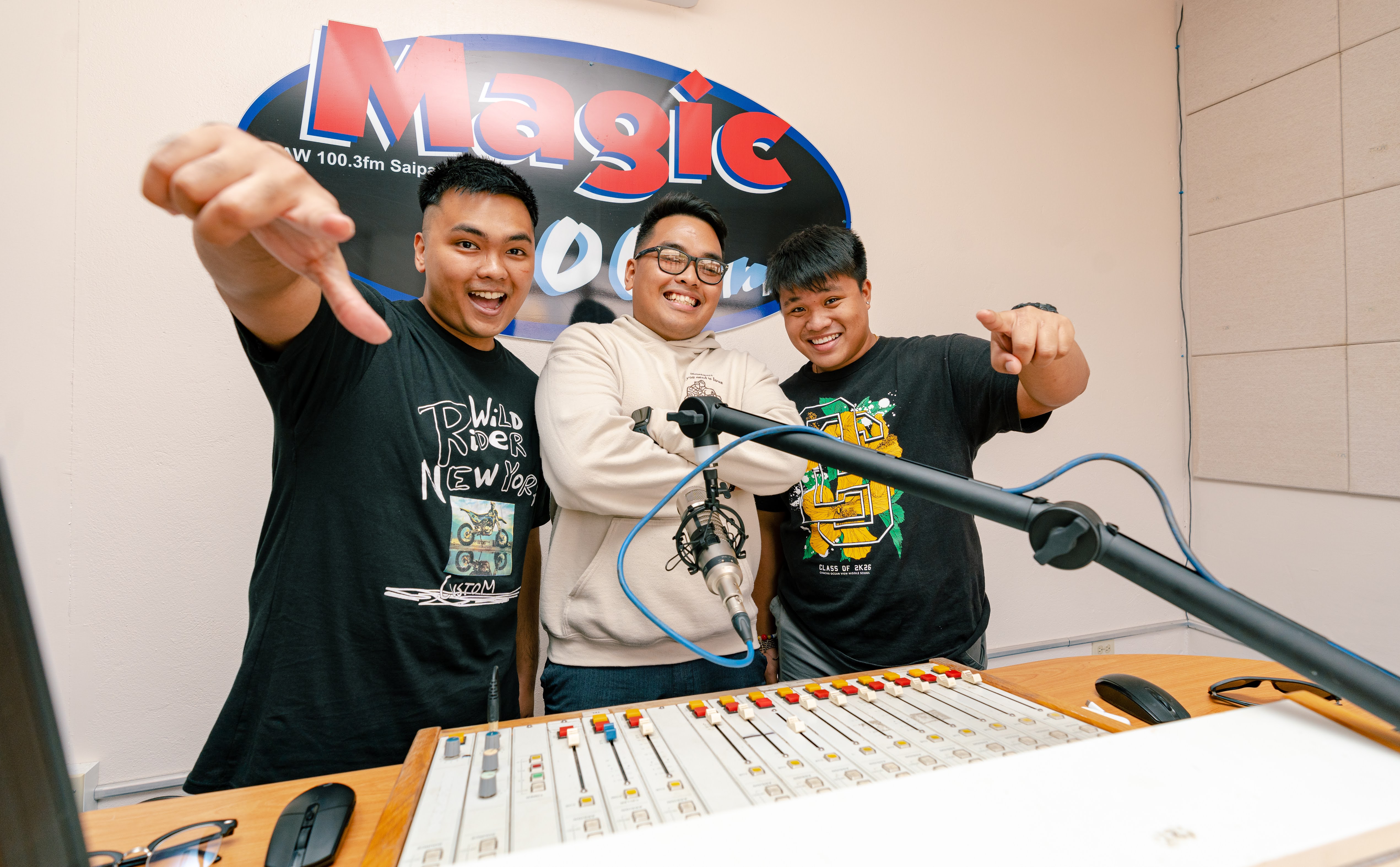 Magic 100.3 has donated $5,000 worth of radio advertisements to  Northern Marianas College to help promote its Golf Open in March.