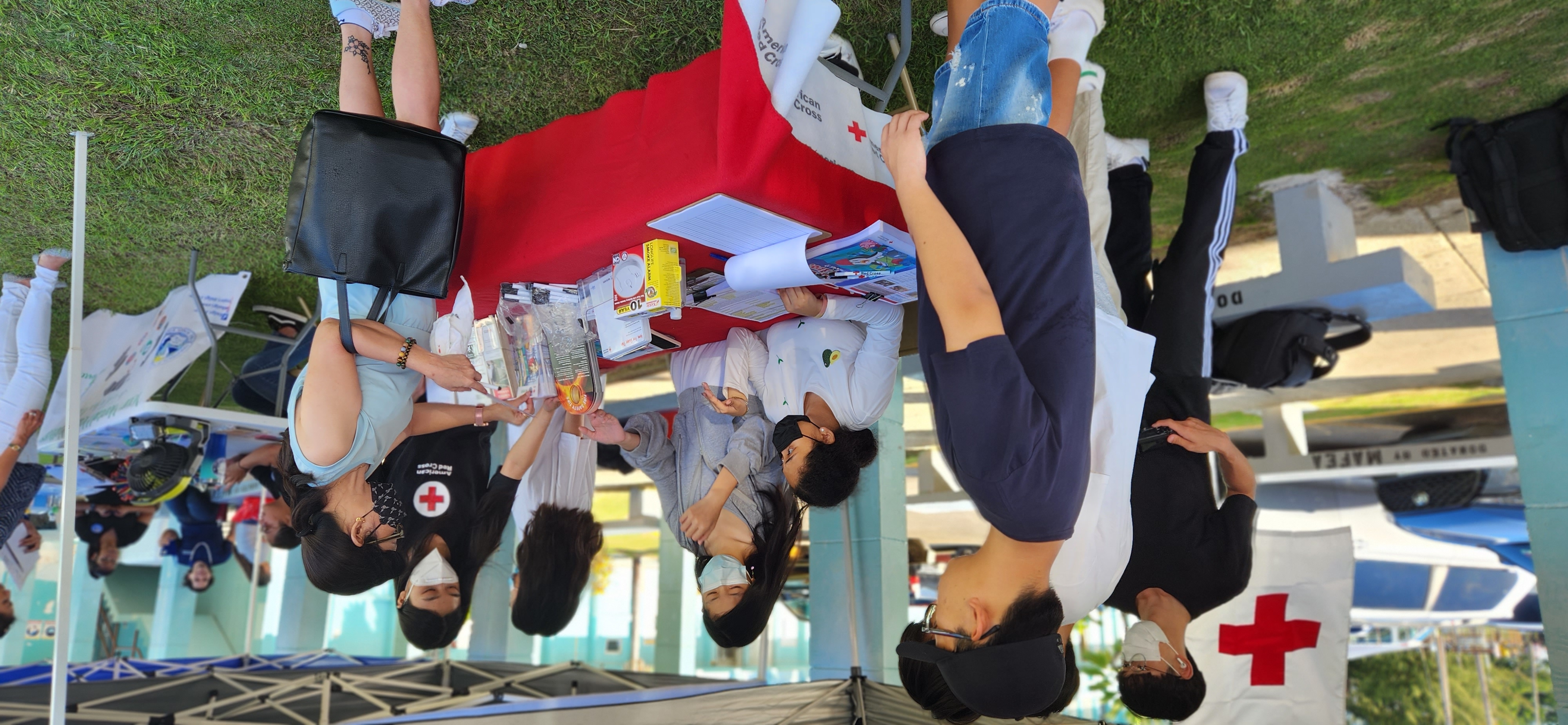 The Marianas High School Red Cross Club aims to provide opportunities for students to give back to their community.