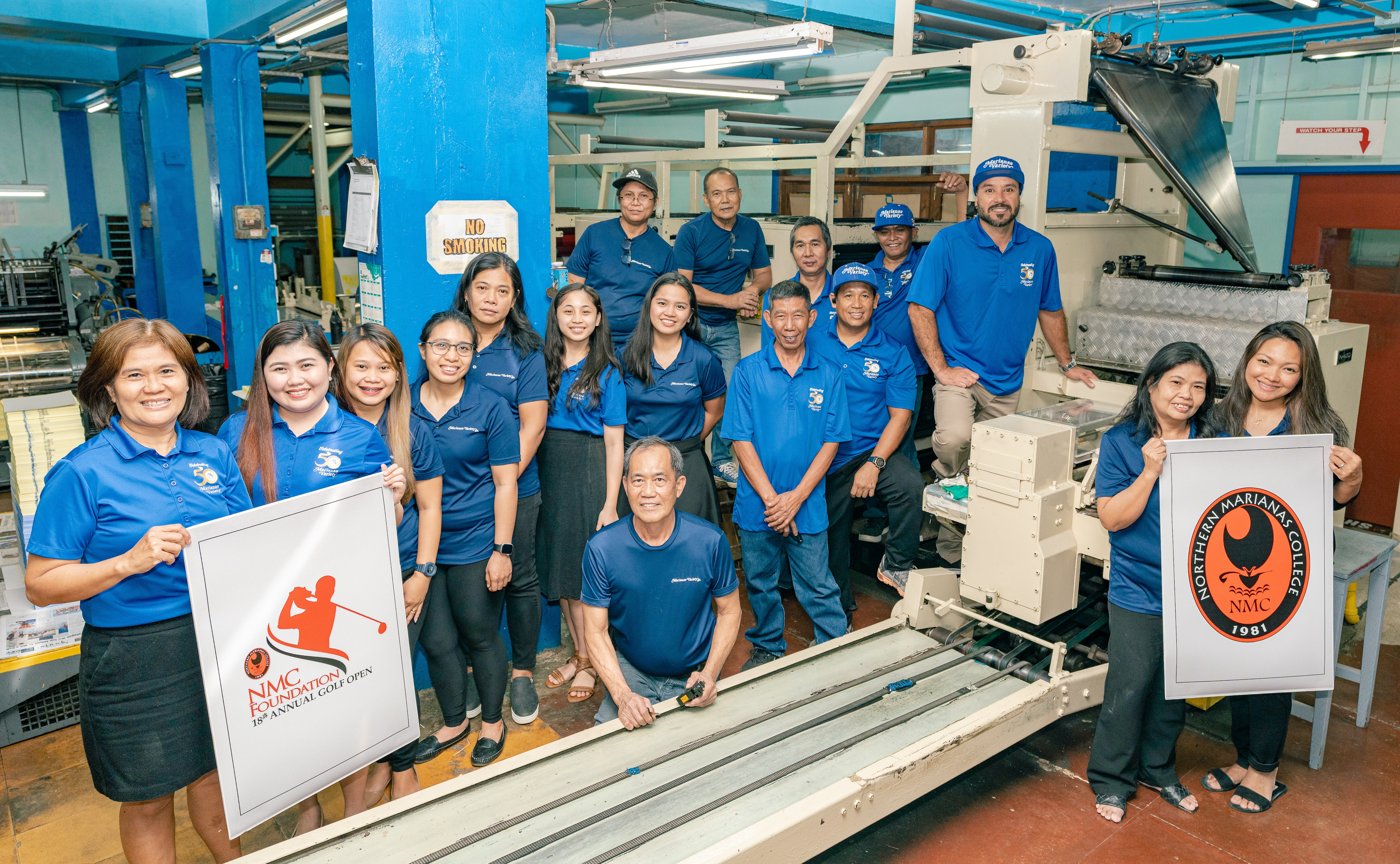 Marianas Variety has donated $5,000 worth of print and online advertisements to Northern Marianas College to help promote its upcoming Golf Open in March.